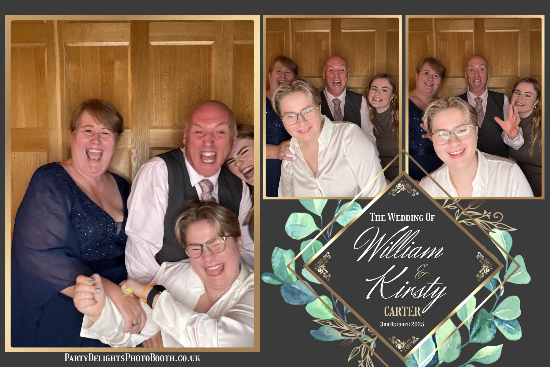 William and Kirsty Wedding | View more photos from the event at gallery.partydelightsphotobooth.co.uk/u/PartyDelightsPhotoBooth/William-and-Kirsty-Wedding