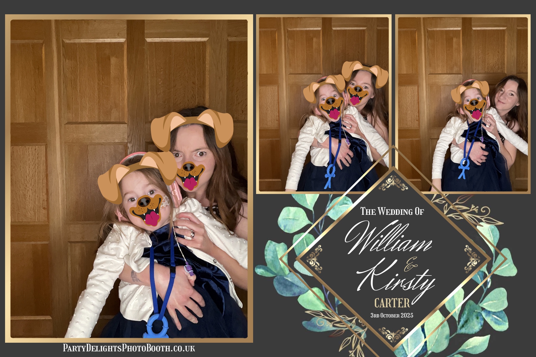 William and Kirsty Wedding | View more photos from the event at gallery.partydelightsphotobooth.co.uk/u/PartyDelightsPhotoBooth/William-and-Kirsty-Wedding