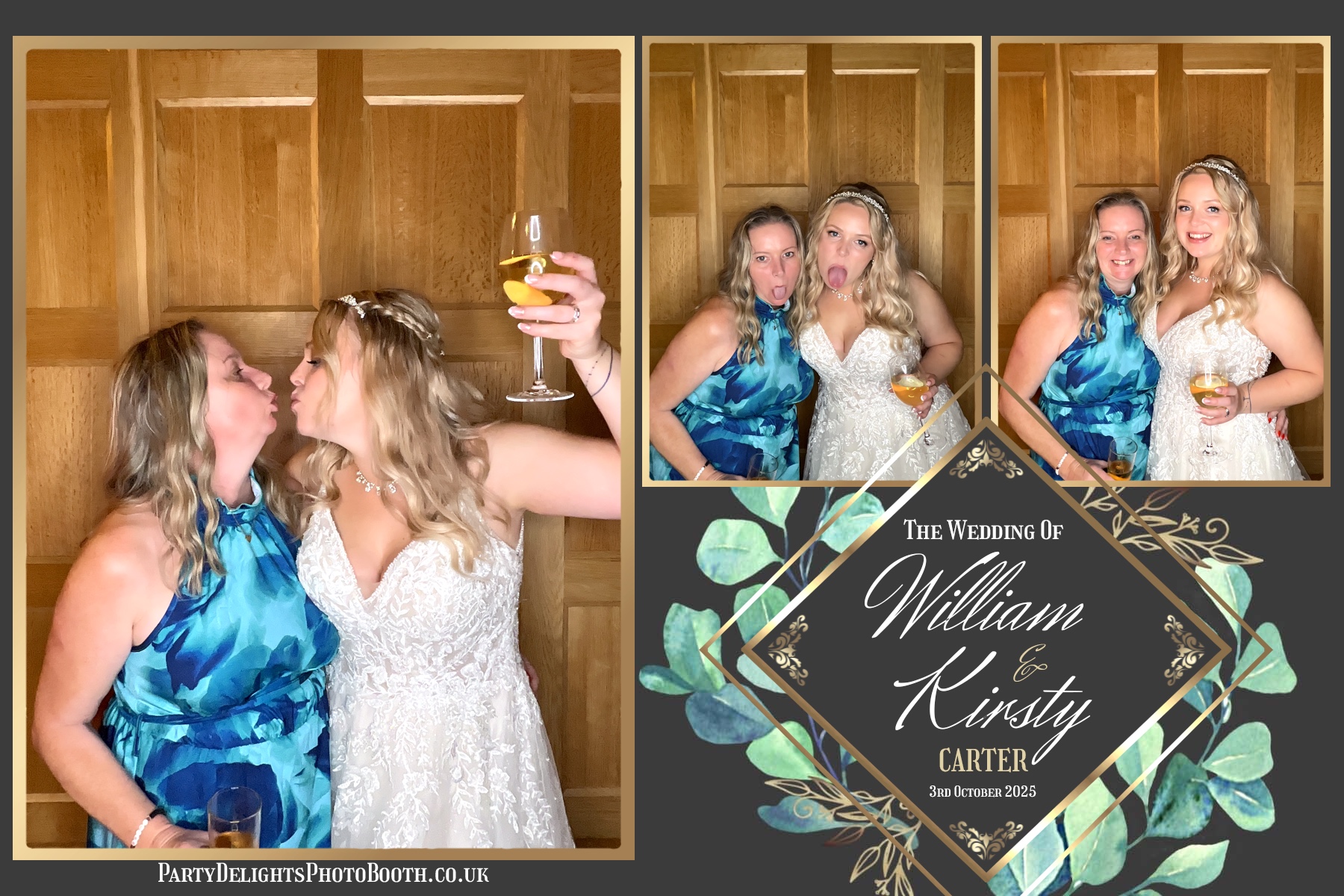 William and Kirsty Wedding | View more photos from the event at gallery.partydelightsphotobooth.co.uk/u/PartyDelightsPhotoBooth/William-and-Kirsty-Wedding