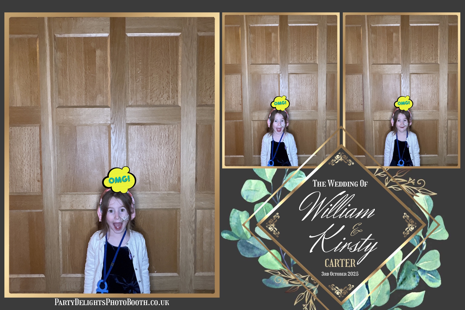 William and Kirsty Wedding | View more photos from the event at gallery.partydelightsphotobooth.co.uk/u/PartyDelightsPhotoBooth/William-and-Kirsty-Wedding