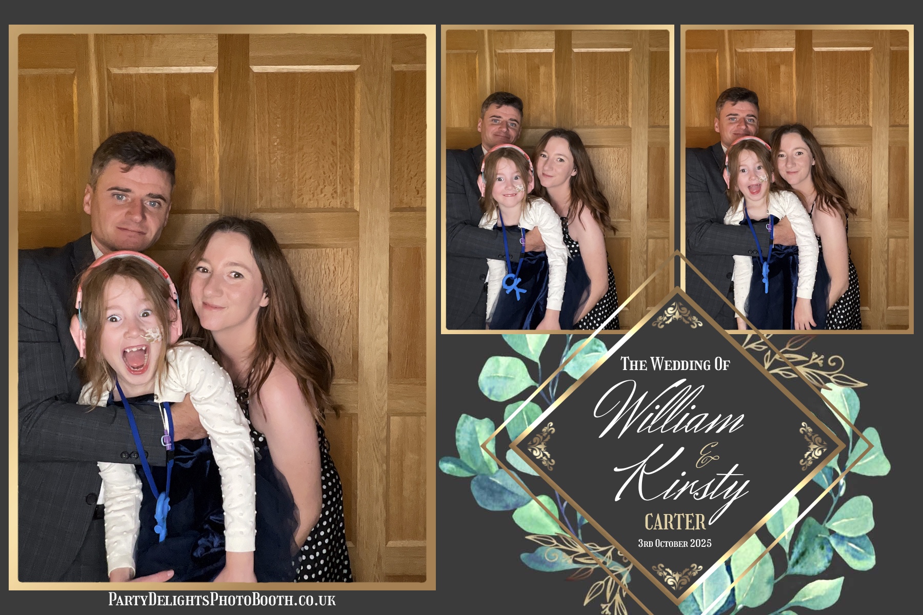 William and Kirsty Wedding | View more photos from the event at gallery.partydelightsphotobooth.co.uk/u/PartyDelightsPhotoBooth/William-and-Kirsty-Wedding
