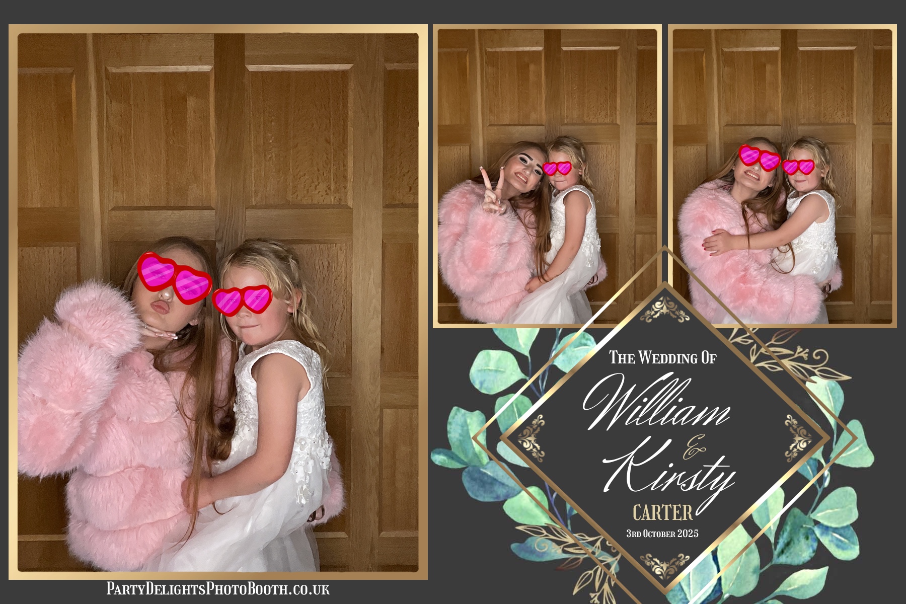 William and Kirsty Wedding | View more photos from the event at gallery.partydelightsphotobooth.co.uk/u/PartyDelightsPhotoBooth/William-and-Kirsty-Wedding