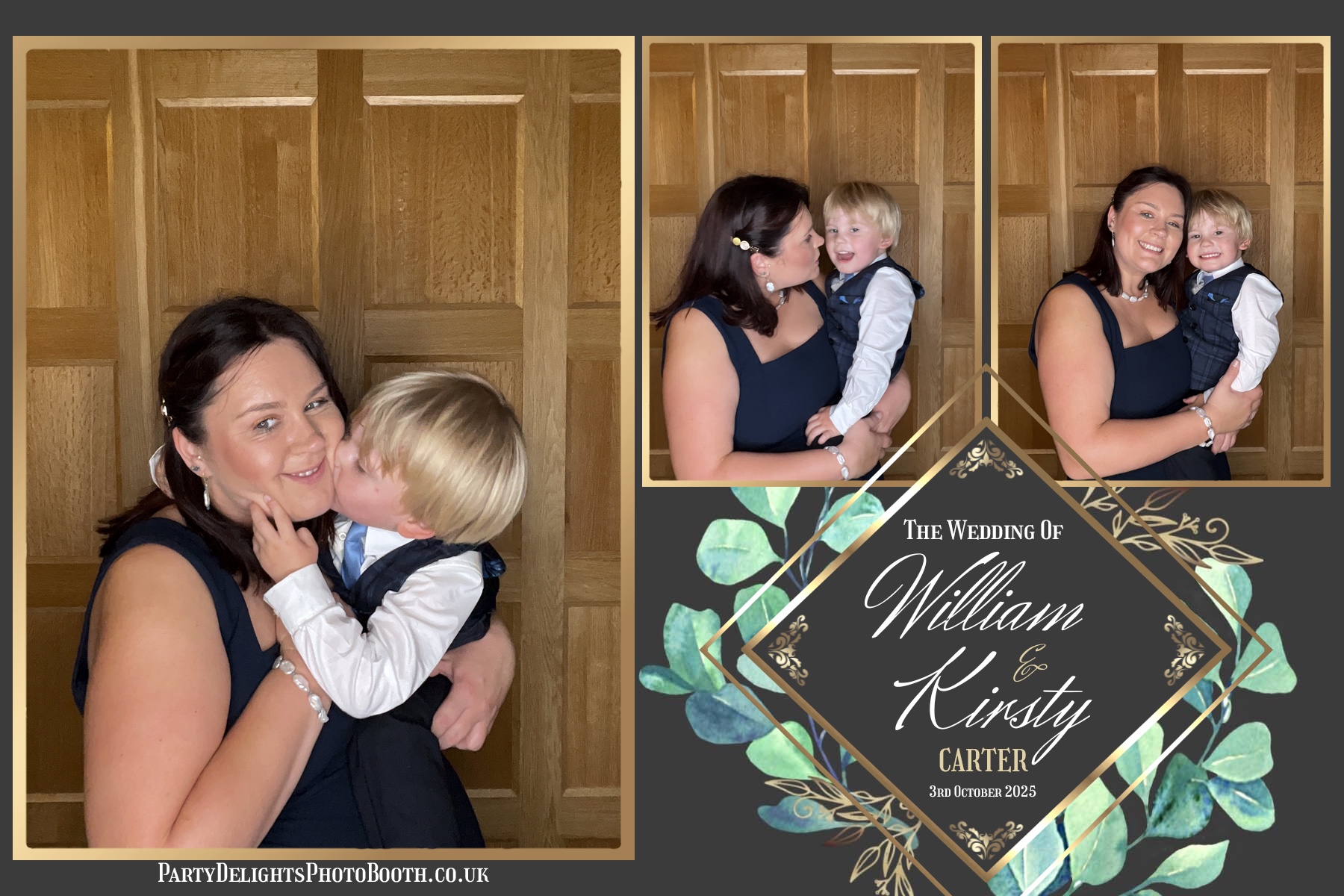 William and Kirsty Wedding | View more photos from the event at gallery.partydelightsphotobooth.co.uk/u/PartyDelightsPhotoBooth/William-and-Kirsty-Wedding