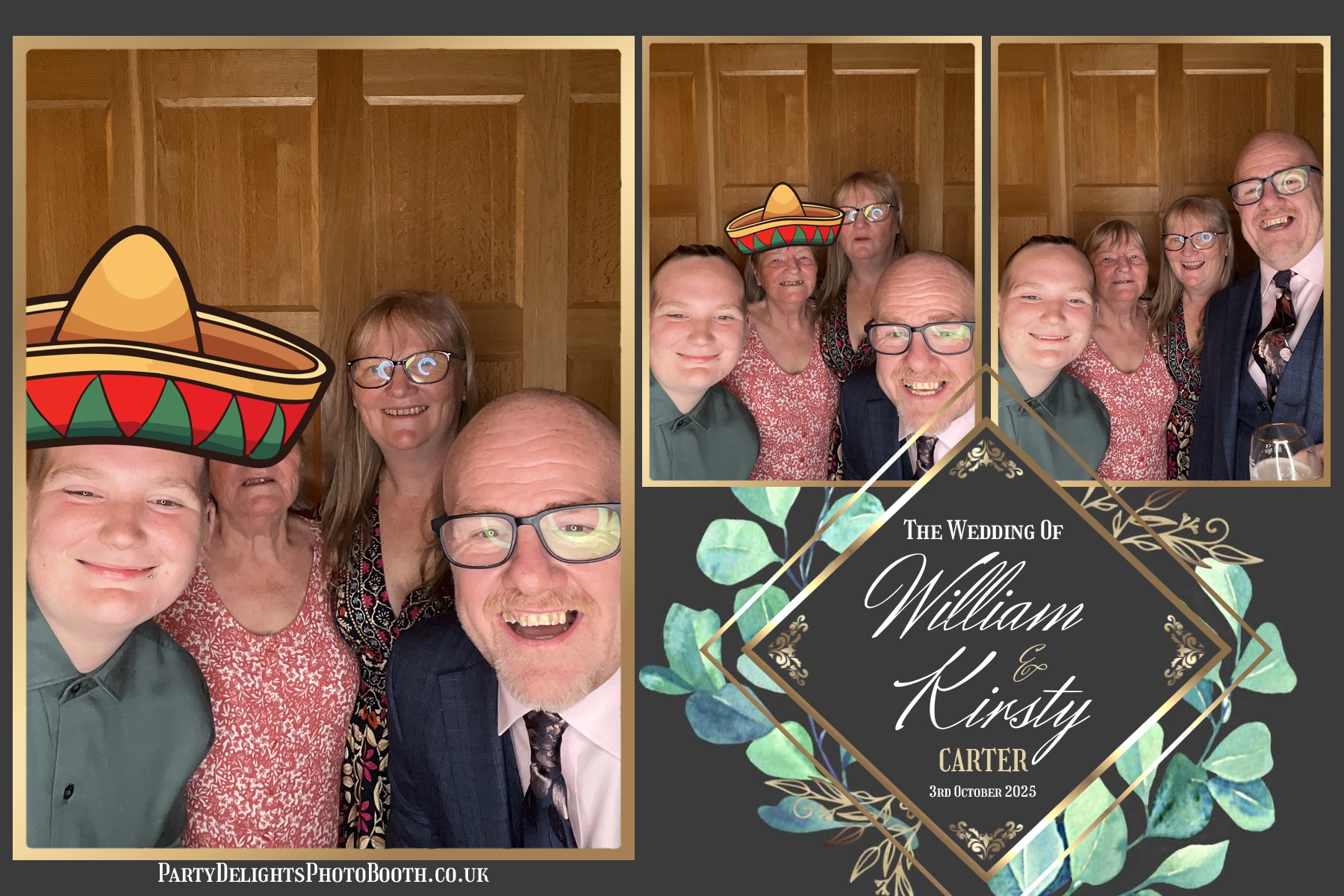 William and Kirsty Wedding | View more photos from the event at gallery.partydelightsphotobooth.co.uk/u/PartyDelightsPhotoBooth/William-and-Kirsty-Wedding