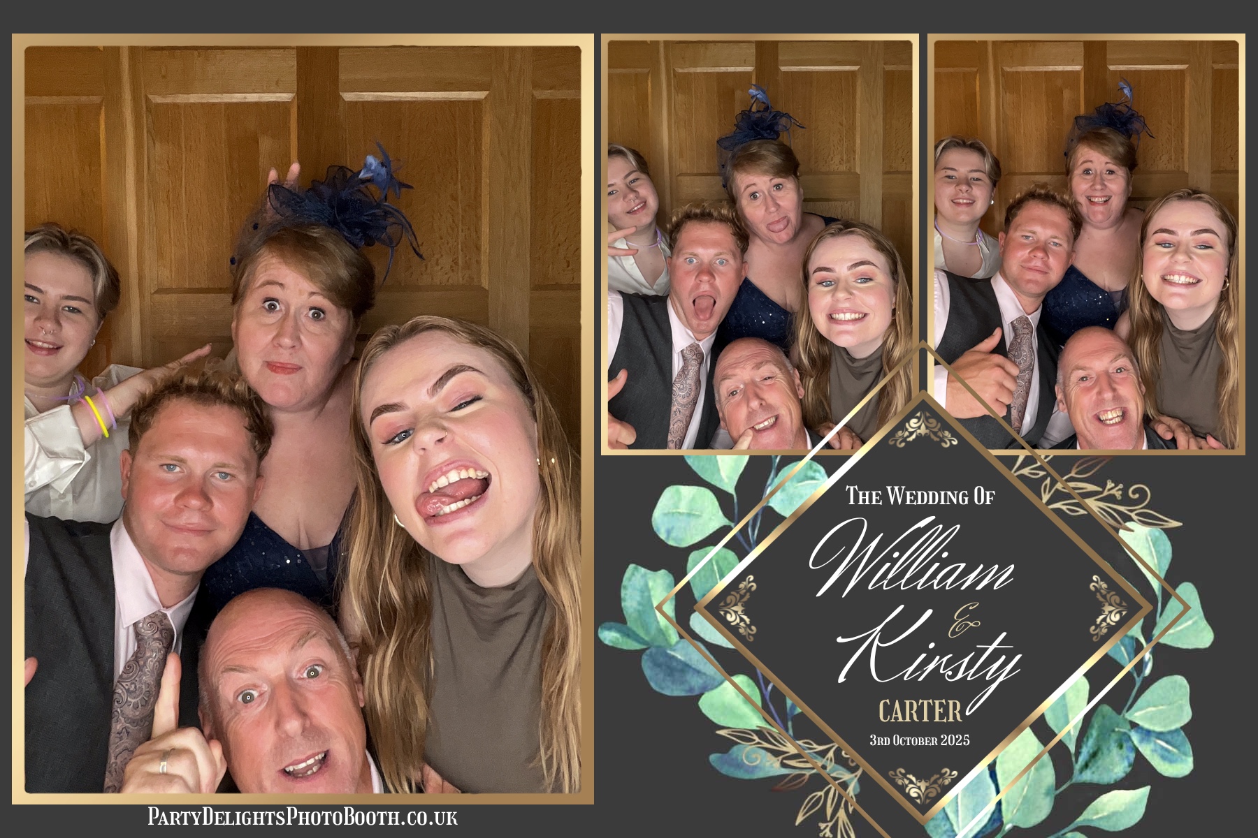 William and Kirsty Wedding | View more photos from the event at gallery.partydelightsphotobooth.co.uk/u/PartyDelightsPhotoBooth/William-and-Kirsty-Wedding