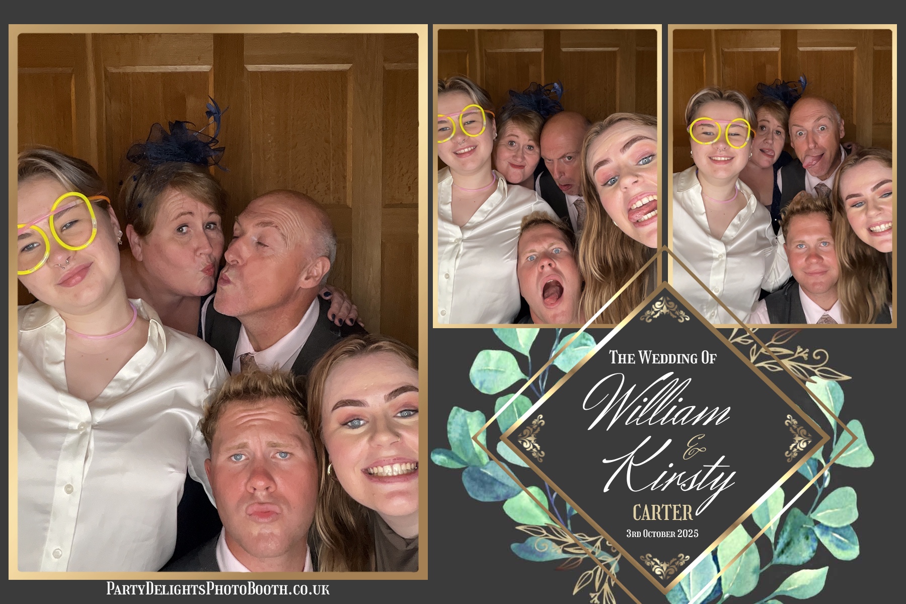 William and Kirsty Wedding | View more photos from the event at gallery.partydelightsphotobooth.co.uk/u/PartyDelightsPhotoBooth/William-and-Kirsty-Wedding