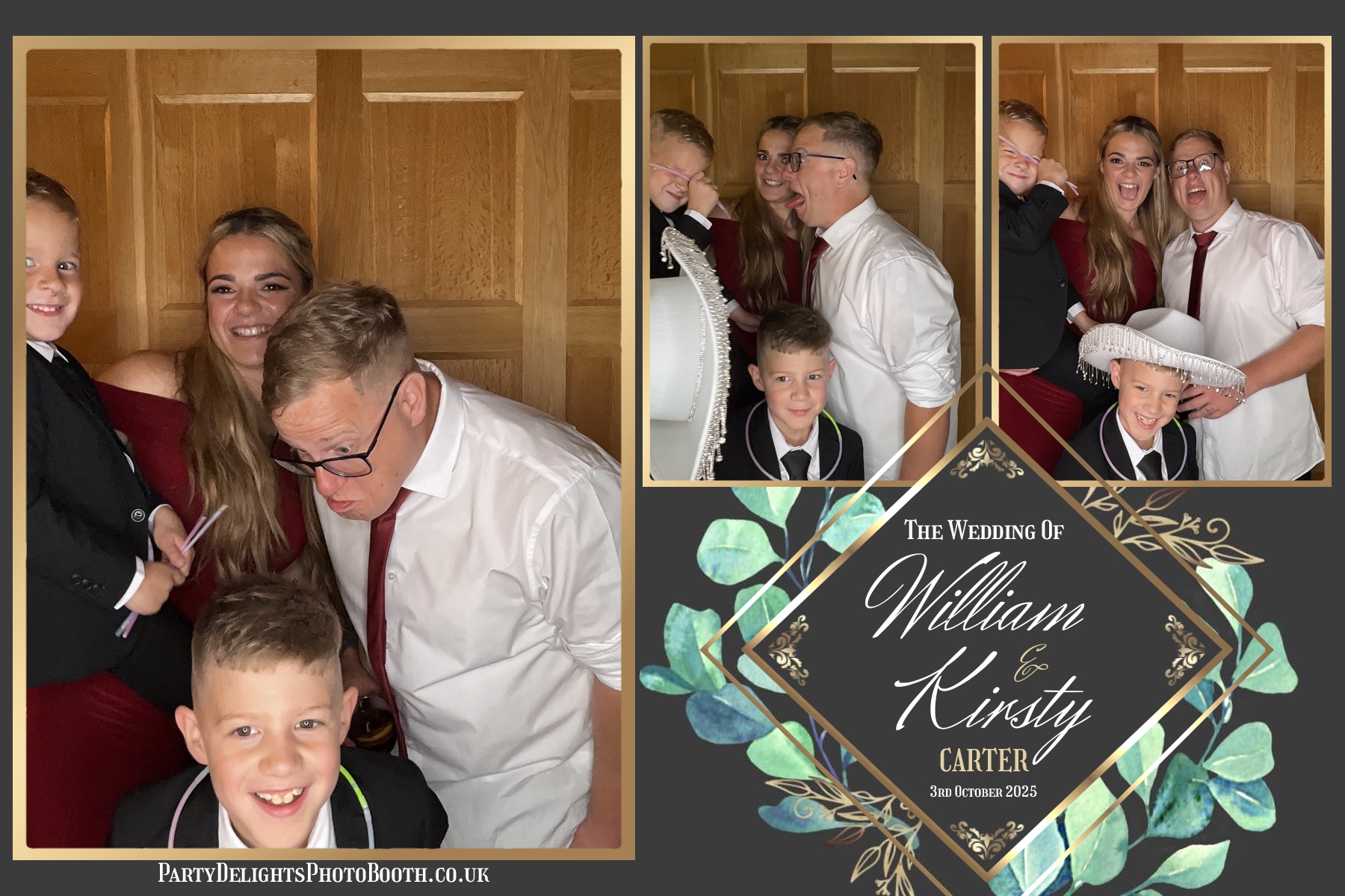 William and Kirsty Wedding | View more photos from the event at gallery.partydelightsphotobooth.co.uk/u/PartyDelightsPhotoBooth/William-and-Kirsty-Wedding