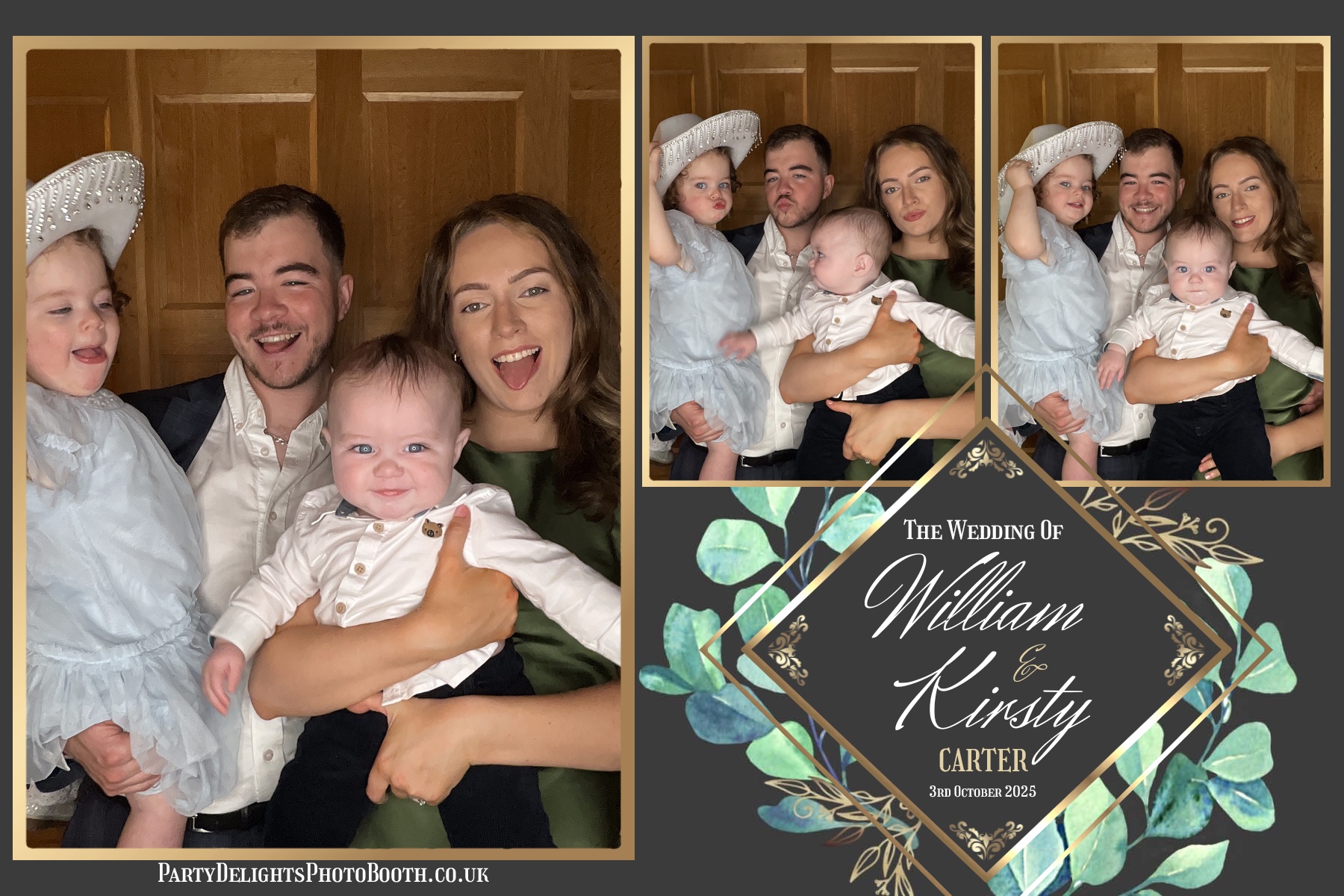 William and Kirsty Wedding | View more photos from the event at gallery.partydelightsphotobooth.co.uk/u/PartyDelightsPhotoBooth/William-and-Kirsty-Wedding