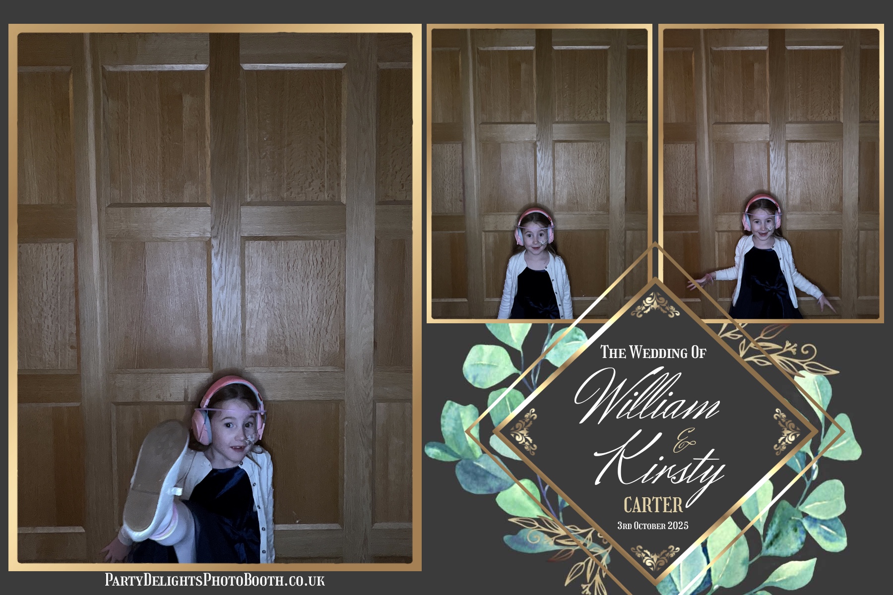 William and Kirsty Wedding | View more photos from the event at gallery.partydelightsphotobooth.co.uk/u/PartyDelightsPhotoBooth/William-and-Kirsty-Wedding