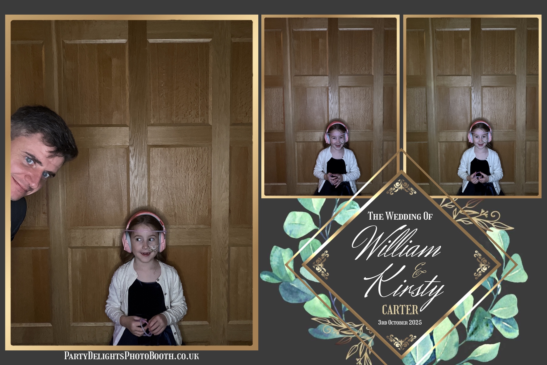William and Kirsty Wedding | View more photos from the event at gallery.partydelightsphotobooth.co.uk/u/PartyDelightsPhotoBooth/William-and-Kirsty-Wedding
