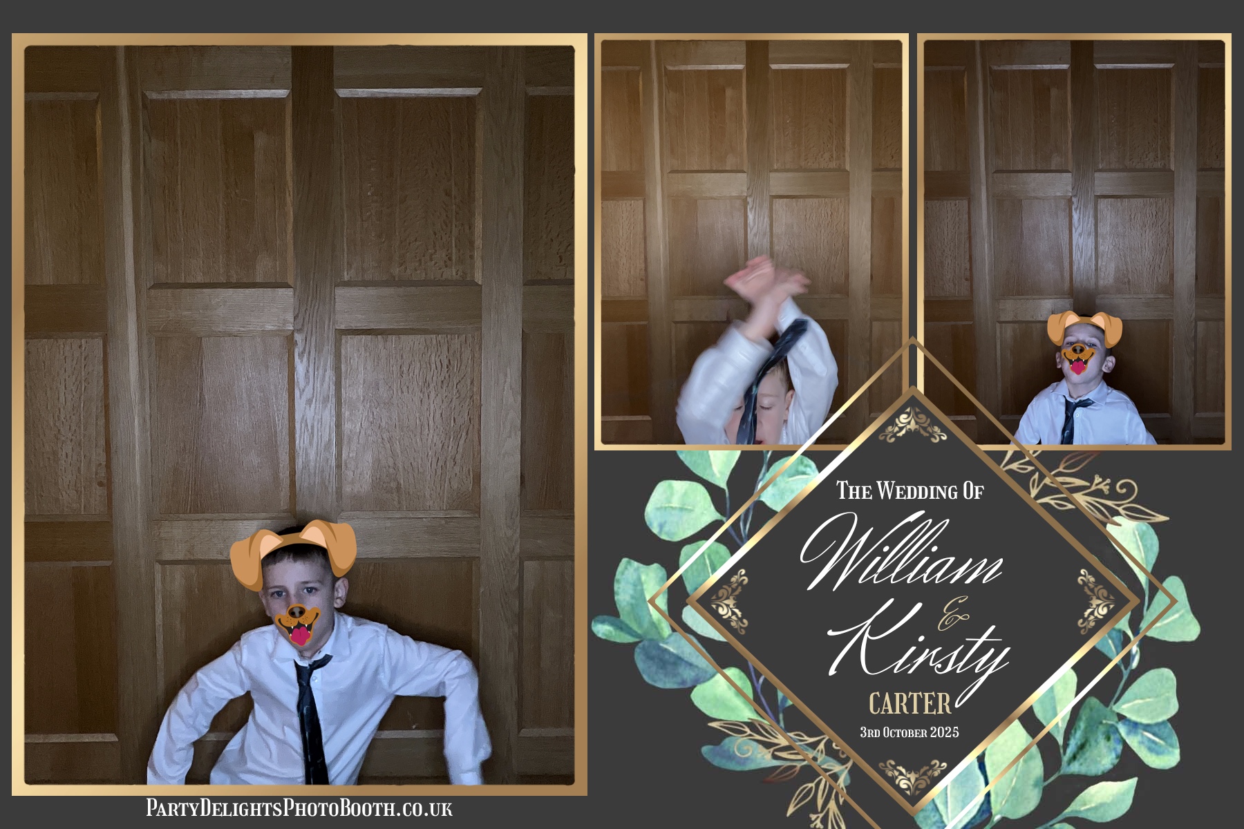 William and Kirsty Wedding | View more photos from the event at gallery.partydelightsphotobooth.co.uk/u/PartyDelightsPhotoBooth/William-and-Kirsty-Wedding