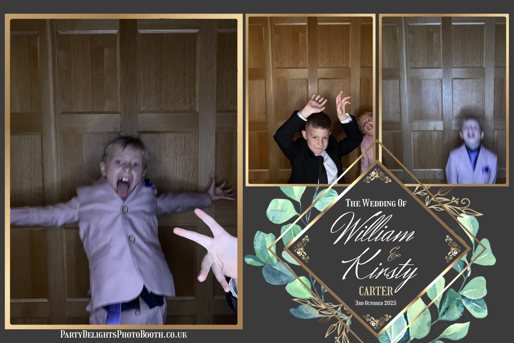 William and Kirsty Wedding | View more photos from the event at gallery.partydelightsphotobooth.co.uk/u/PartyDelightsPhotoBooth/William-and-Kirsty-Wedding