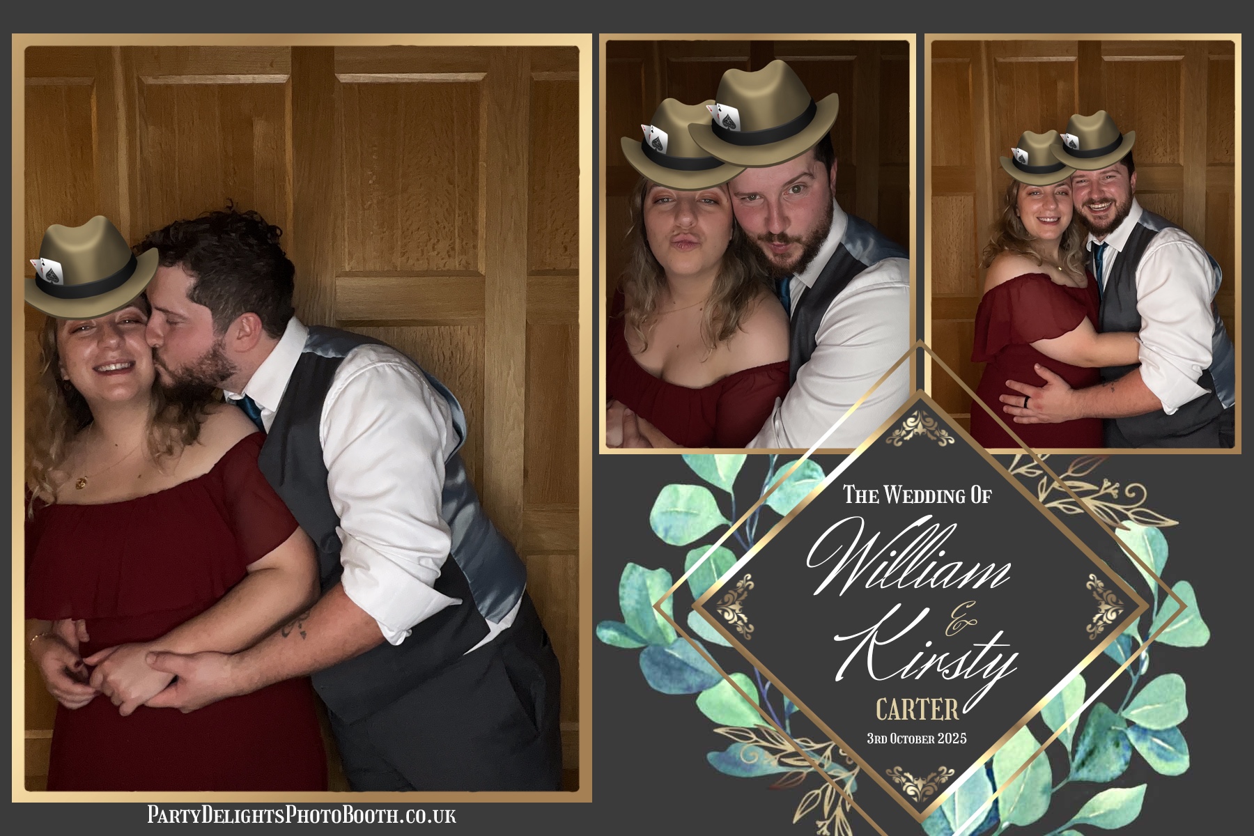 William and Kirsty Wedding | View more photos from the event at gallery.partydelightsphotobooth.co.uk/u/PartyDelightsPhotoBooth/William-and-Kirsty-Wedding
