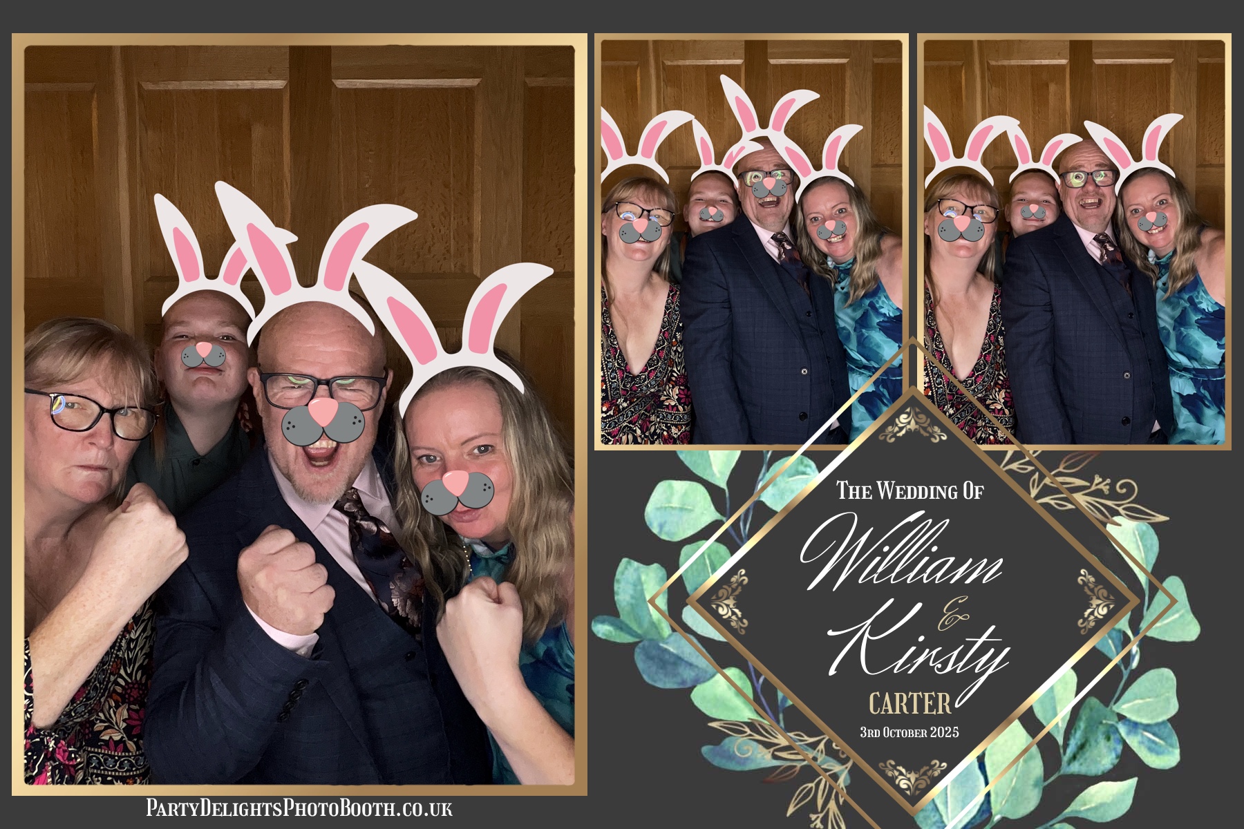 William and Kirsty Wedding | View more photos from the event at gallery.partydelightsphotobooth.co.uk/u/PartyDelightsPhotoBooth/William-and-Kirsty-Wedding