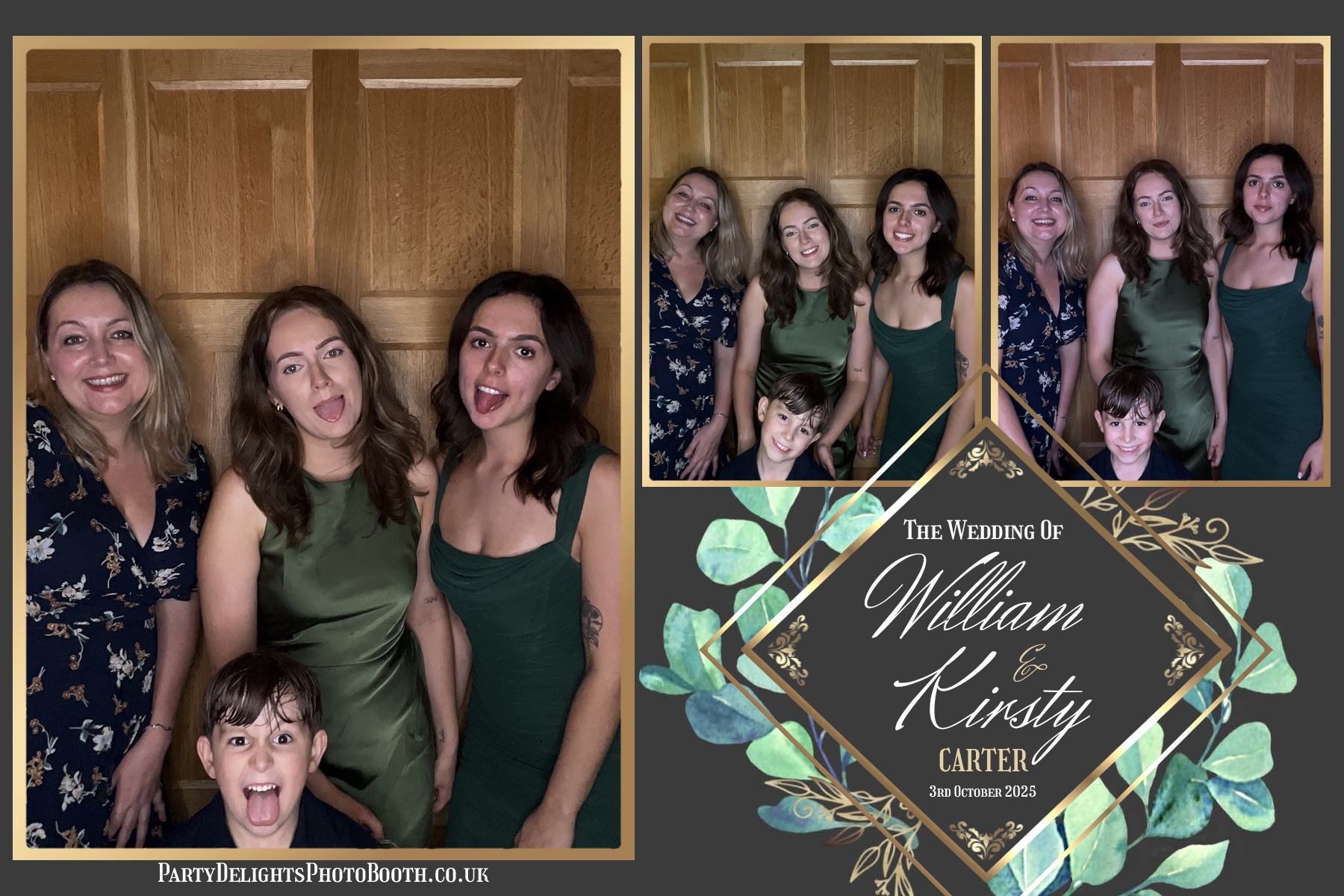 William and Kirsty Wedding | View more photos from the event at gallery.partydelightsphotobooth.co.uk/u/PartyDelightsPhotoBooth/William-and-Kirsty-Wedding