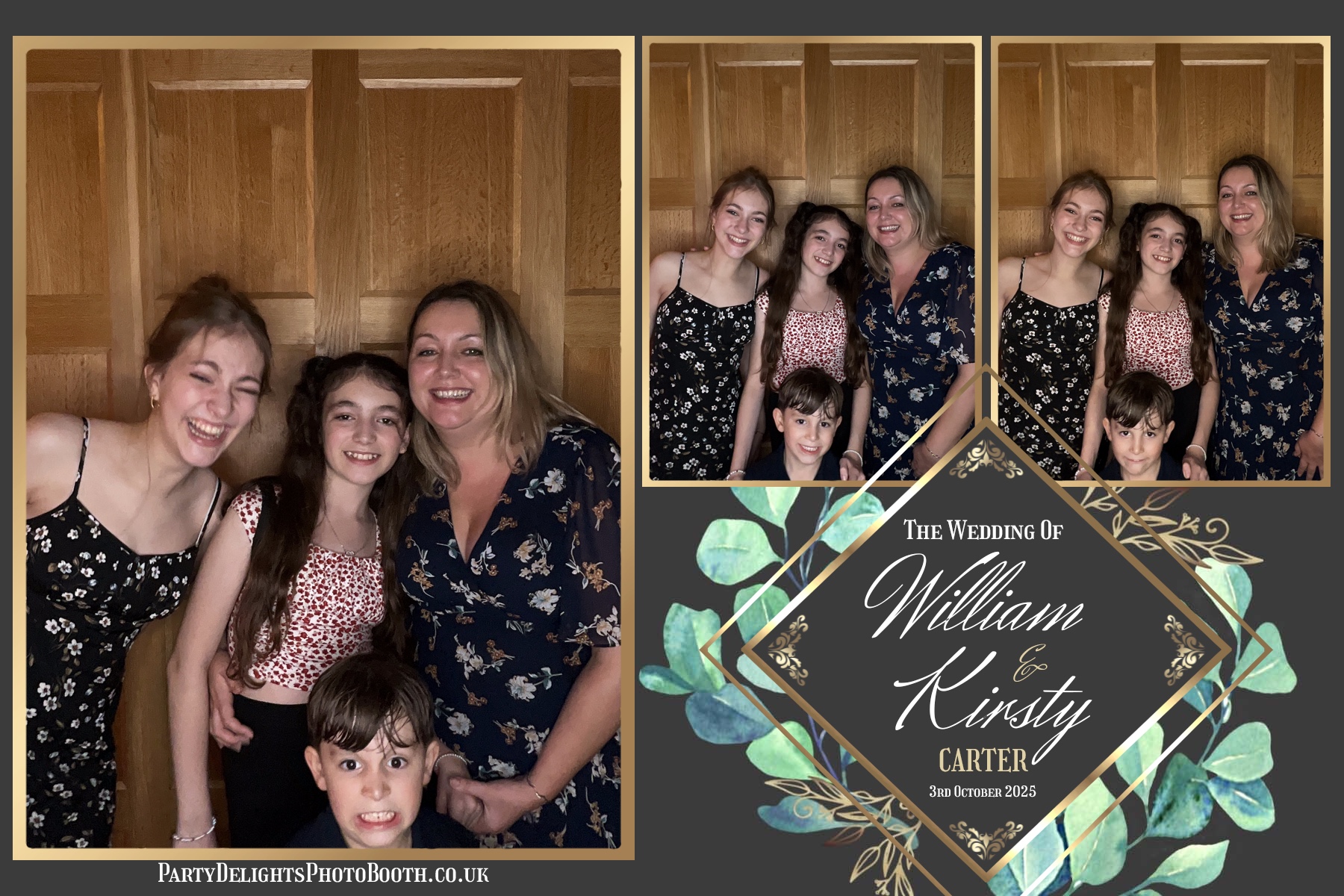 William and Kirsty Wedding | View more photos from the event at gallery.partydelightsphotobooth.co.uk/u/PartyDelightsPhotoBooth/William-and-Kirsty-Wedding