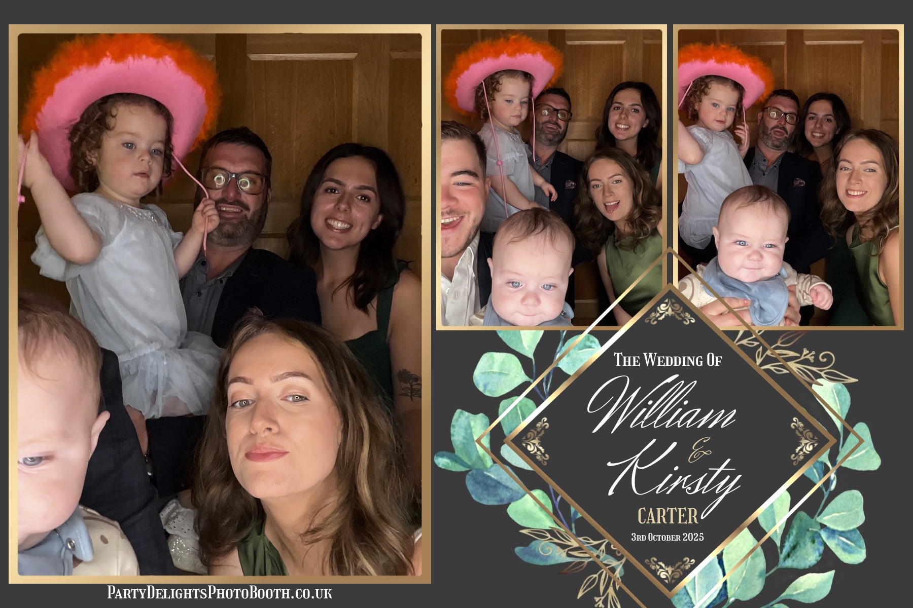 William and Kirsty Wedding | View more photos from the event at gallery.partydelightsphotobooth.co.uk/u/PartyDelightsPhotoBooth/William-and-Kirsty-Wedding