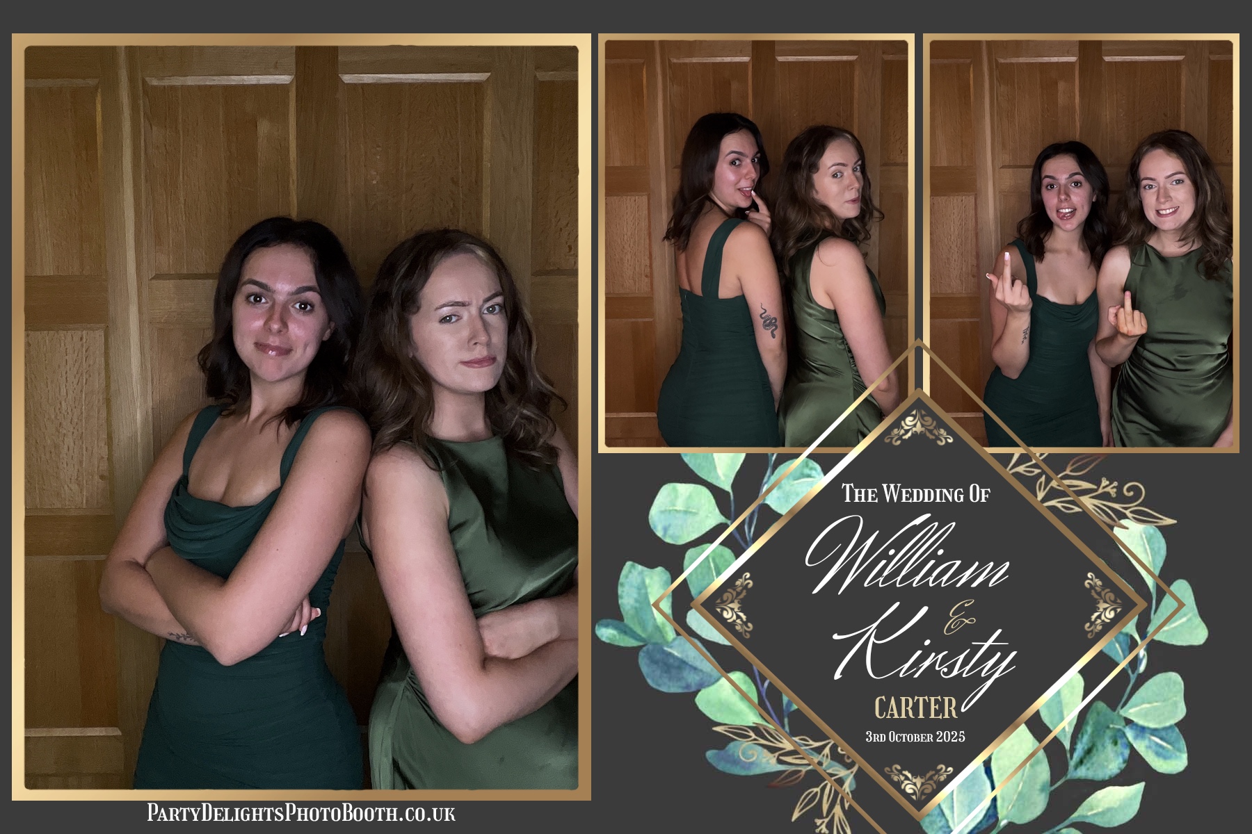 William and Kirsty Wedding | View more photos from the event at gallery.partydelightsphotobooth.co.uk/u/PartyDelightsPhotoBooth/William-and-Kirsty-Wedding