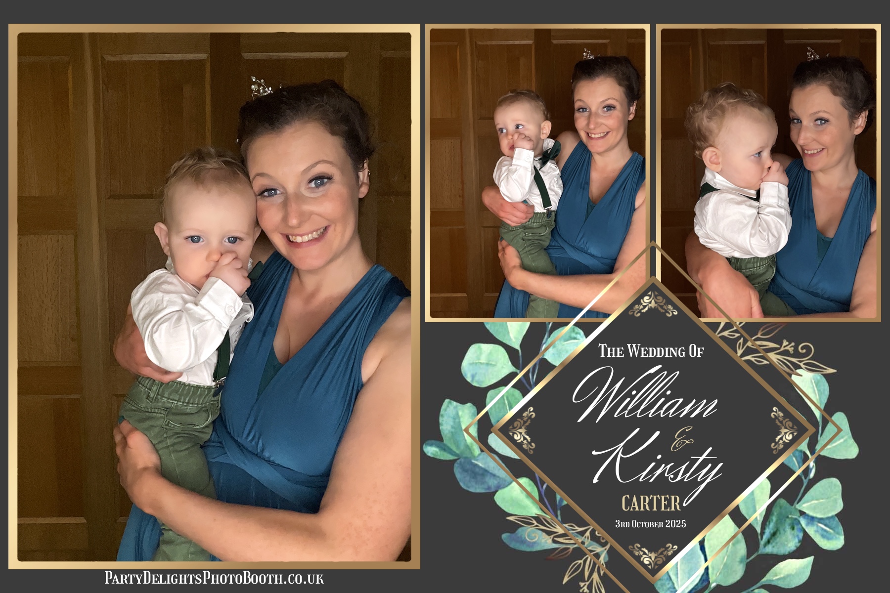 William and Kirsty Wedding | View more photos from the event at gallery.partydelightsphotobooth.co.uk/u/PartyDelightsPhotoBooth/William-and-Kirsty-Wedding