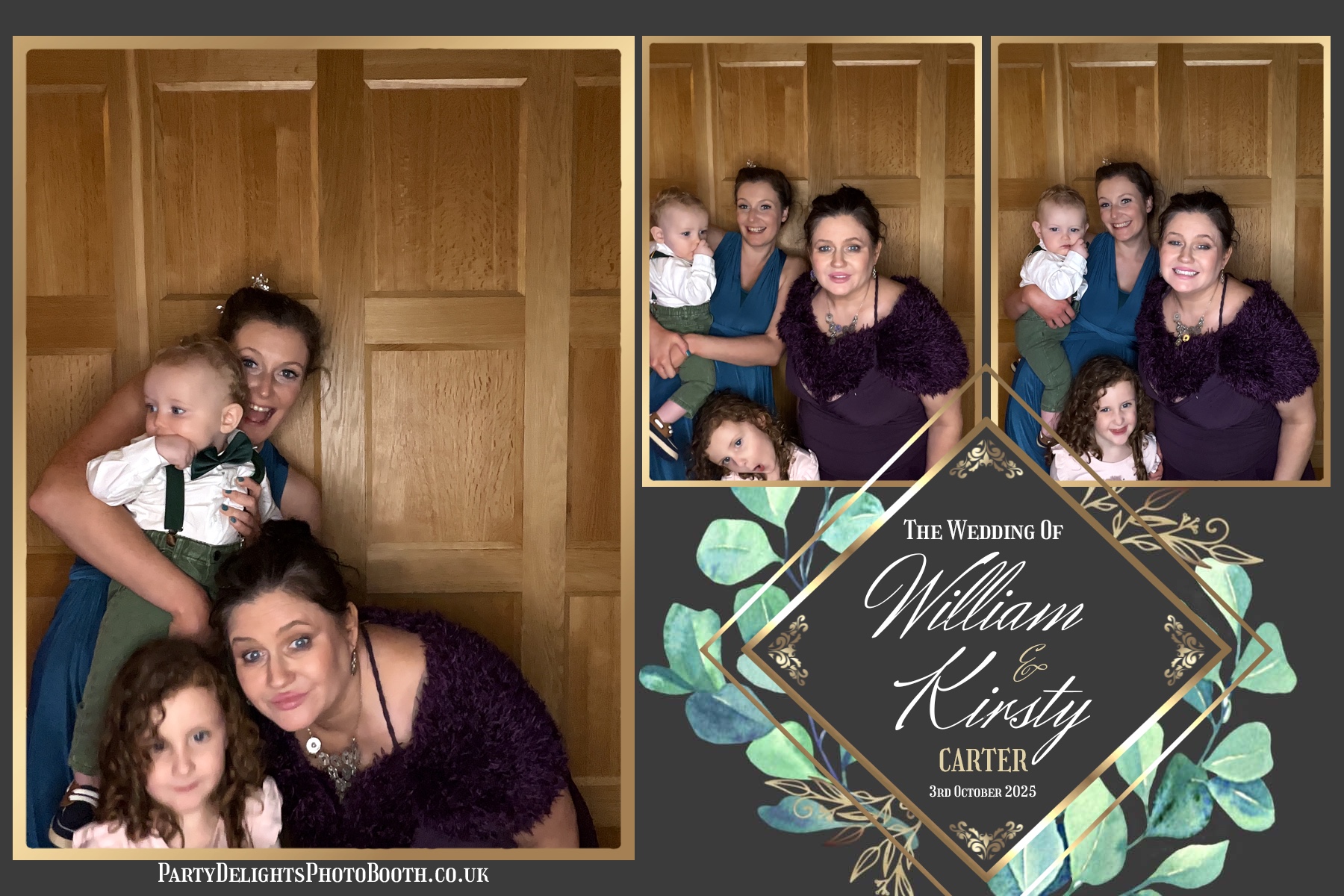 William and Kirsty Wedding | View more photos from the event at gallery.partydelightsphotobooth.co.uk/u/PartyDelightsPhotoBooth/William-and-Kirsty-Wedding