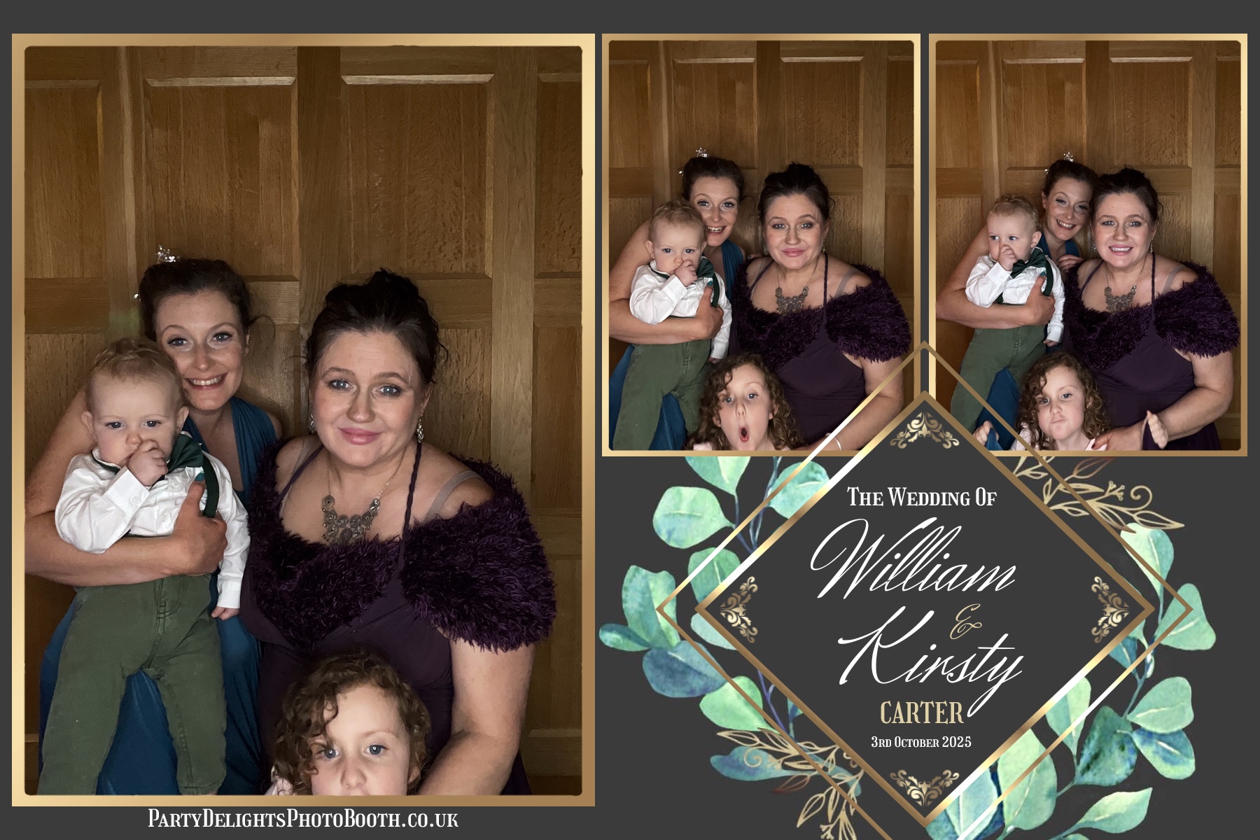William and Kirsty Wedding | View more photos from the event at gallery.partydelightsphotobooth.co.uk/u/PartyDelightsPhotoBooth/William-and-Kirsty-Wedding