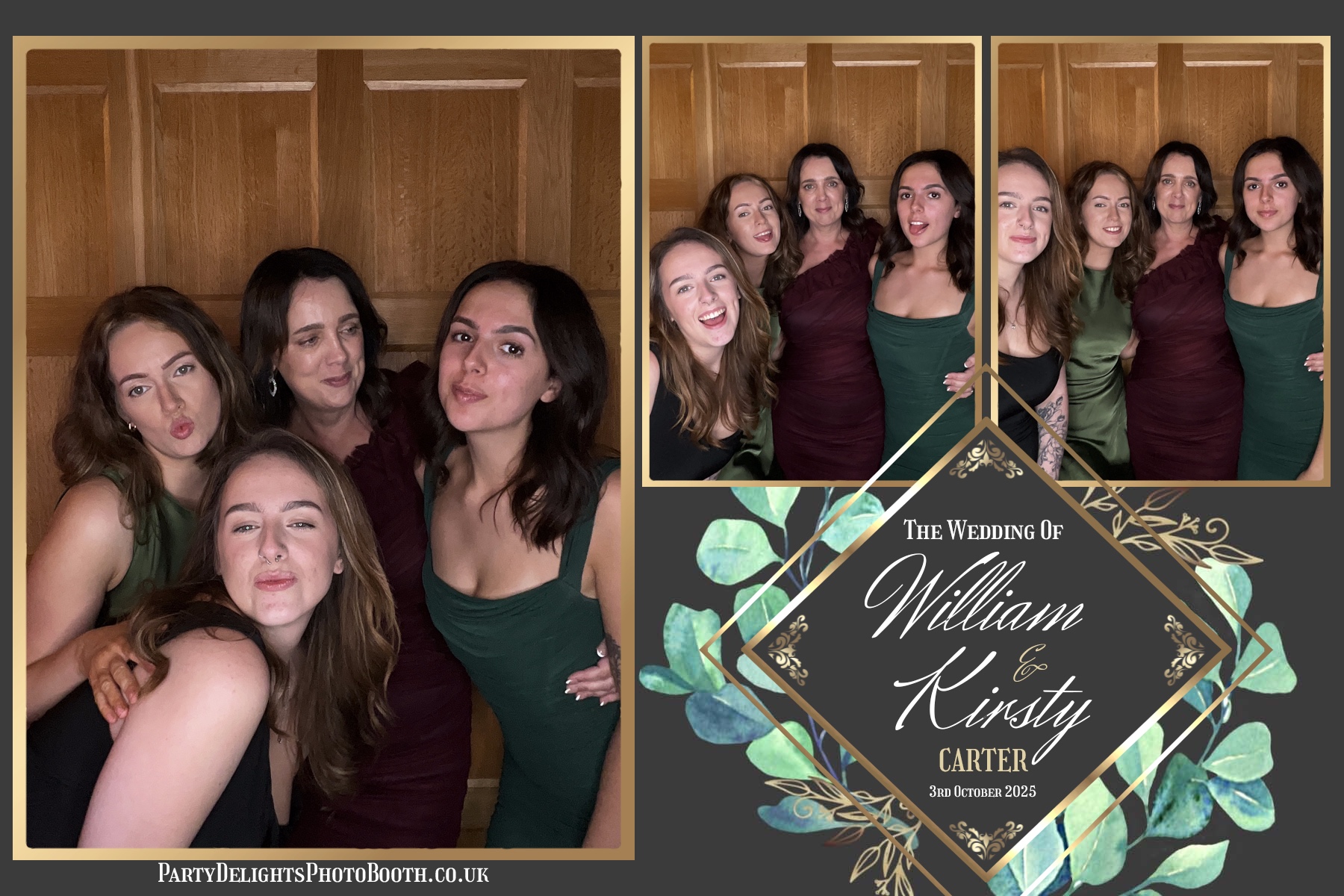 William and Kirsty Wedding | View more photos from the event at gallery.partydelightsphotobooth.co.uk/u/PartyDelightsPhotoBooth/William-and-Kirsty-Wedding