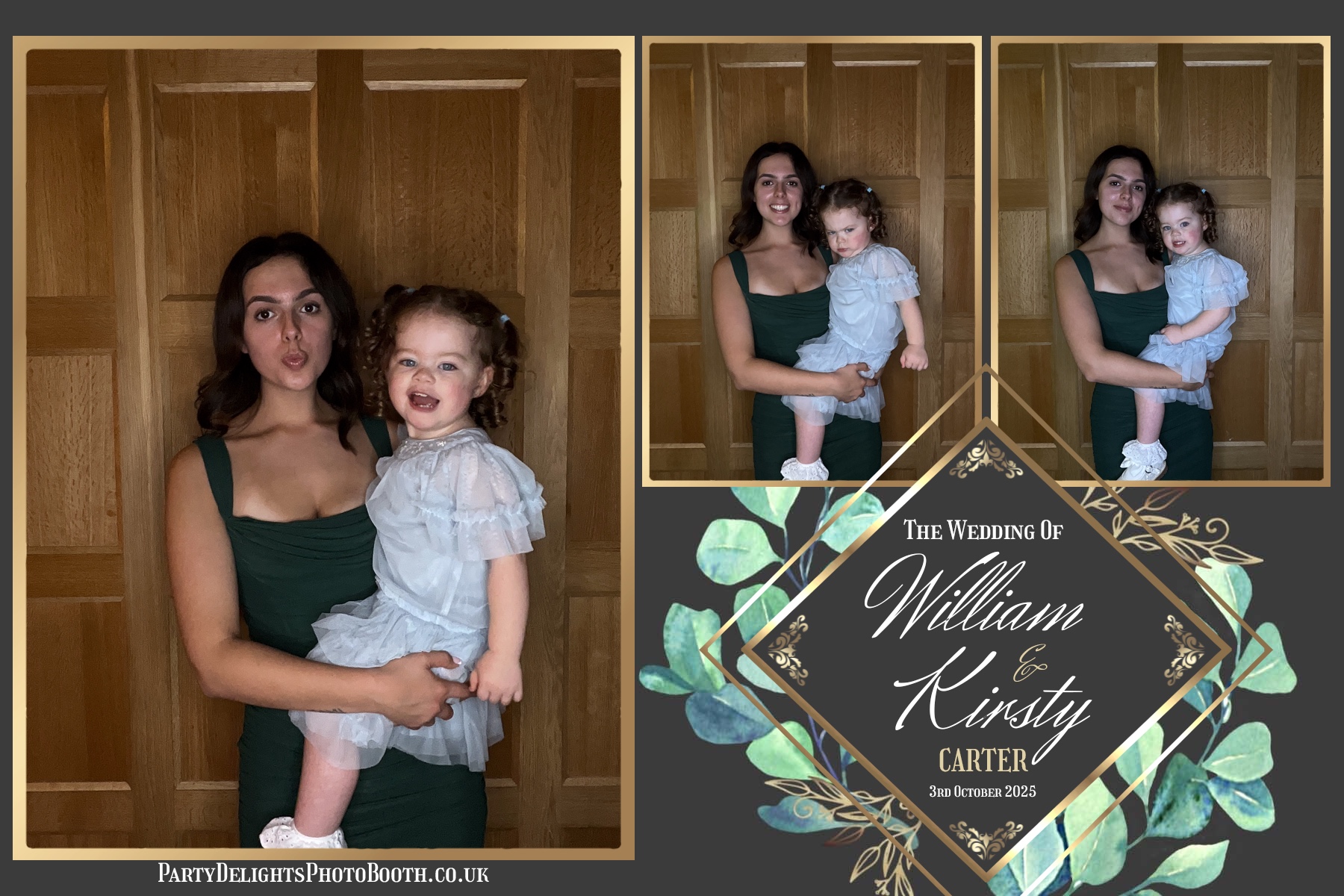 William and Kirsty Wedding | View more photos from the event at gallery.partydelightsphotobooth.co.uk/u/PartyDelightsPhotoBooth/William-and-Kirsty-Wedding