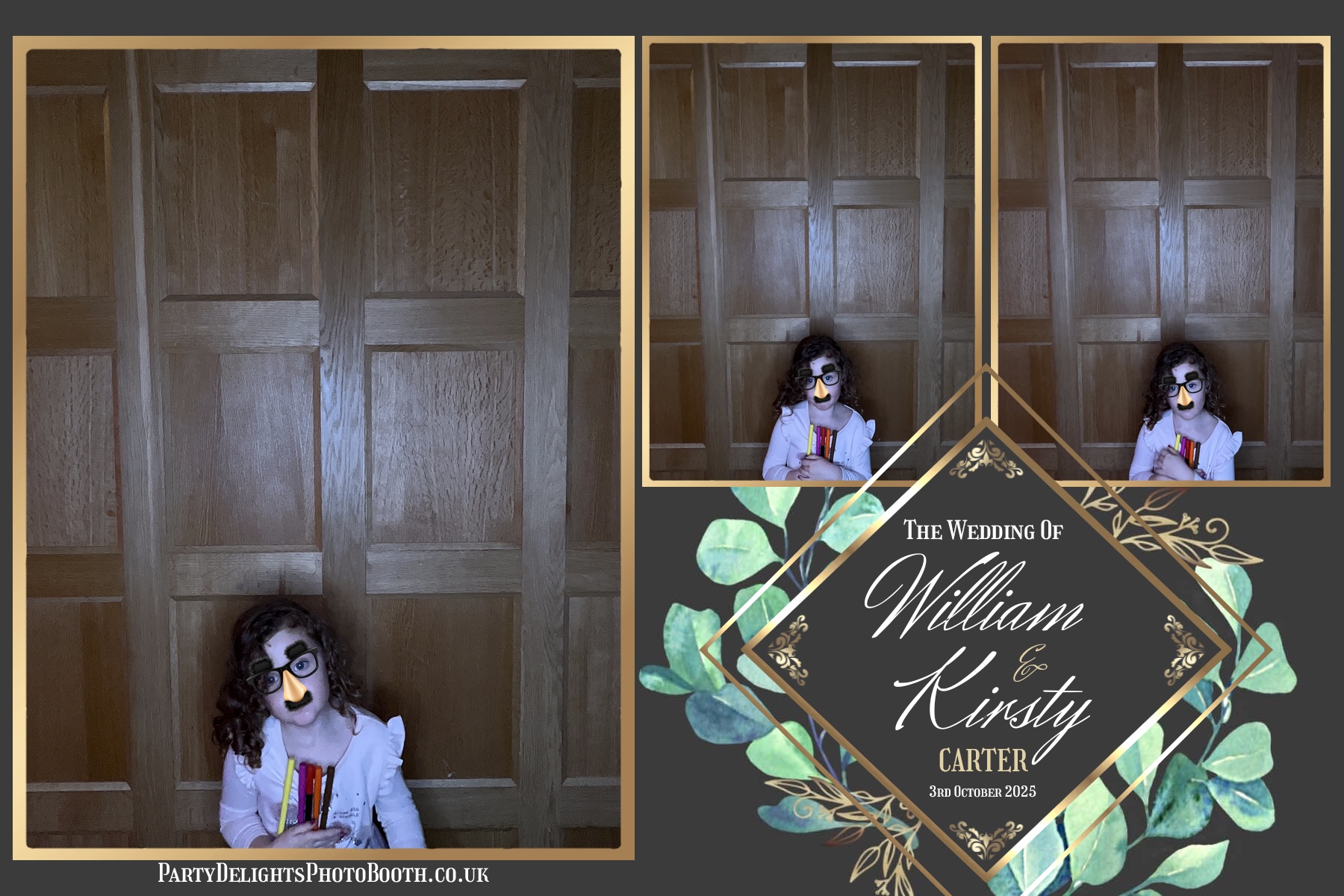 William and Kirsty Wedding | View more photos from the event at gallery.partydelightsphotobooth.co.uk/u/PartyDelightsPhotoBooth/William-and-Kirsty-Wedding