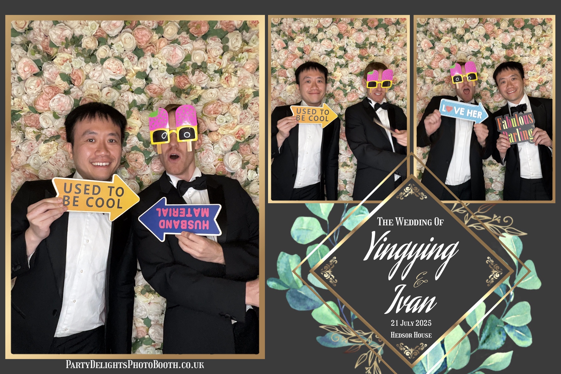 Ying & Ivan's Wedding | View more photos from the event at gallery.partydelightsphotobooth.co.uk/u/PartyDelightsPhotoBooth/Ying-Ivans-Wedding
