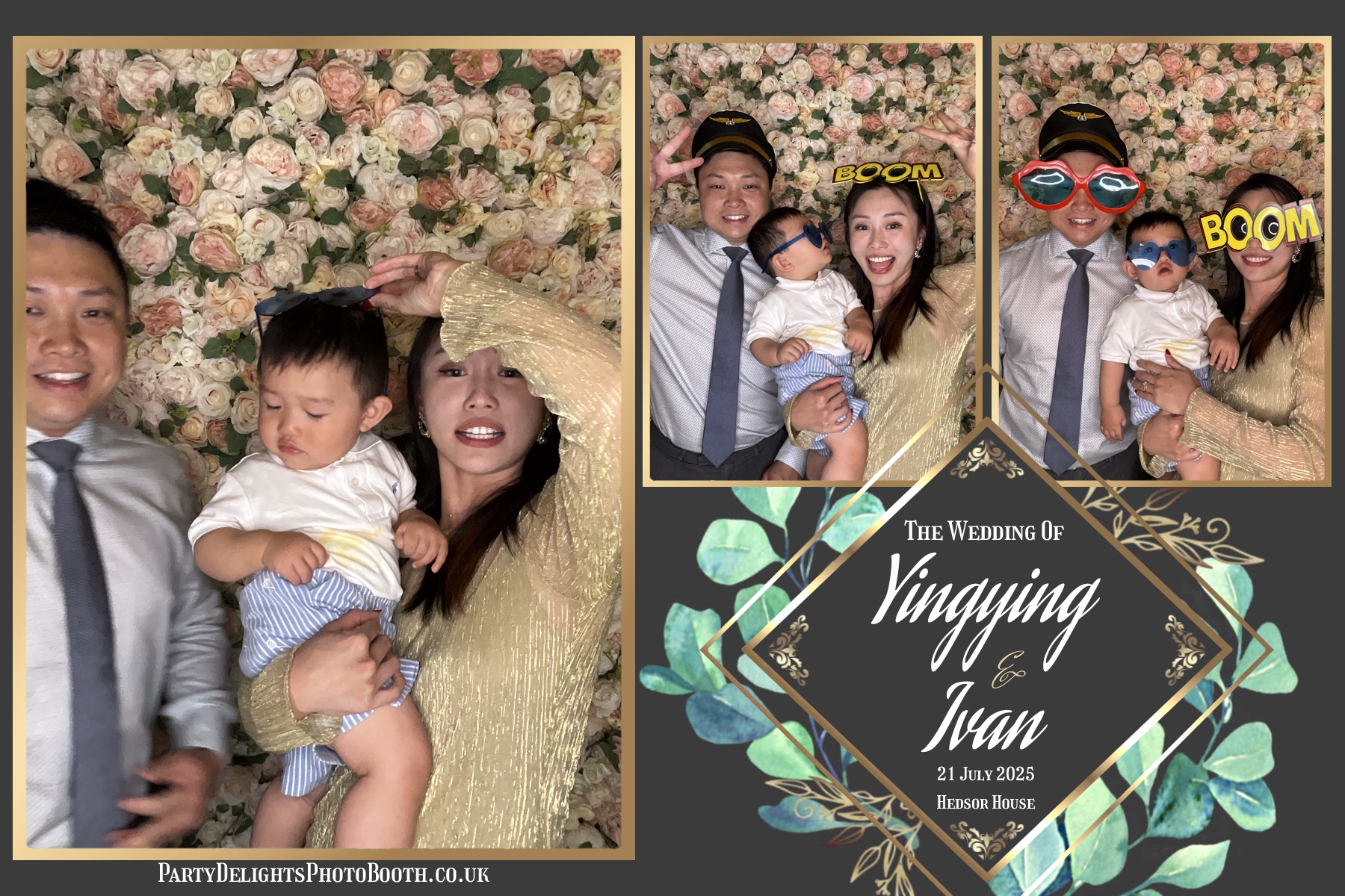 Ying & Ivan's Wedding | View more photos from the event at gallery.partydelightsphotobooth.co.uk/u/PartyDelightsPhotoBooth/Ying-Ivans-Wedding