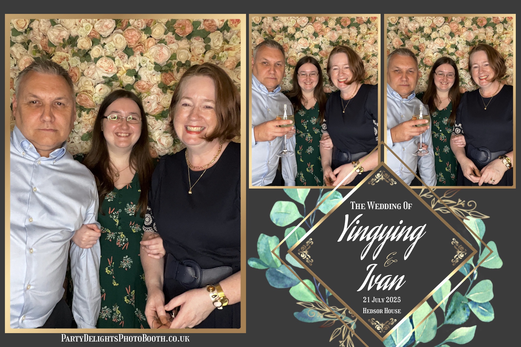 Ying & Ivan's Wedding | View more photos from the event at gallery.partydelightsphotobooth.co.uk/u/PartyDelightsPhotoBooth/Ying-Ivans-Wedding