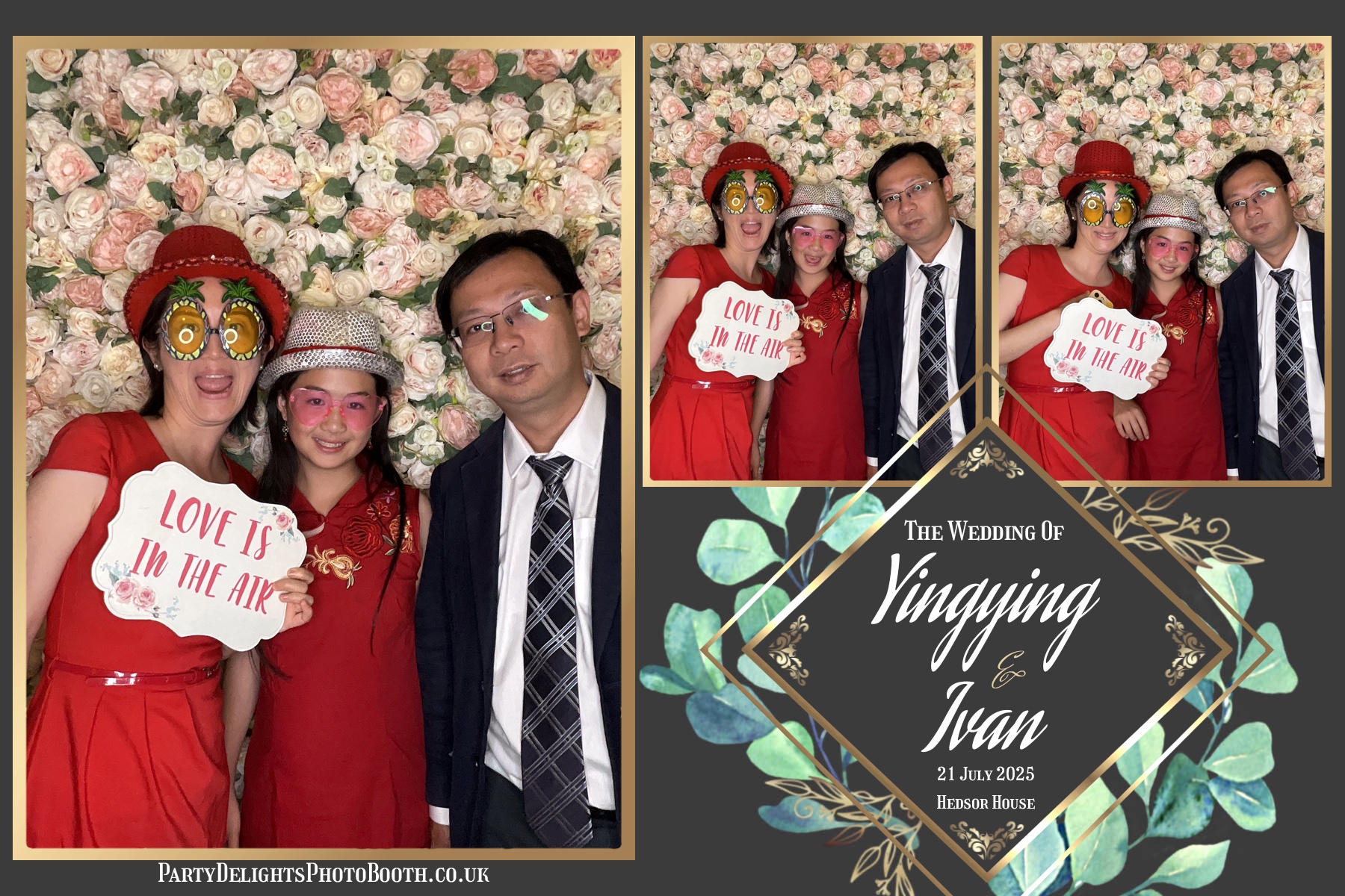 Ying & Ivan's Wedding | View more photos from the event at gallery.partydelightsphotobooth.co.uk/u/PartyDelightsPhotoBooth/Ying-Ivans-Wedding