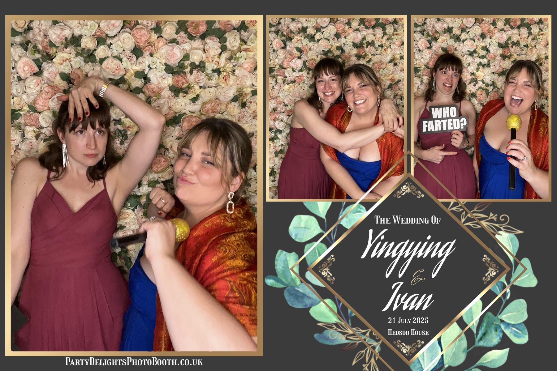 Ying & Ivan's Wedding | View more photos from the event at gallery.partydelightsphotobooth.co.uk/u/PartyDelightsPhotoBooth/Ying-Ivans-Wedding