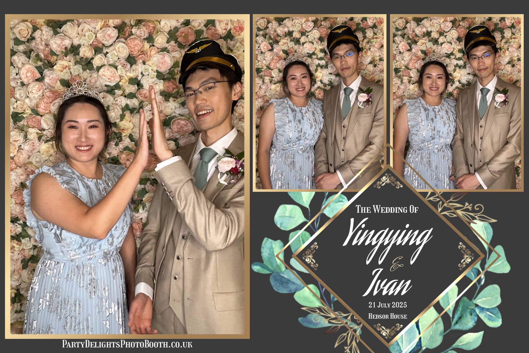 Ying & Ivan's Wedding | View more photos from the event at gallery.partydelightsphotobooth.co.uk/u/PartyDelightsPhotoBooth/Ying-Ivans-Wedding