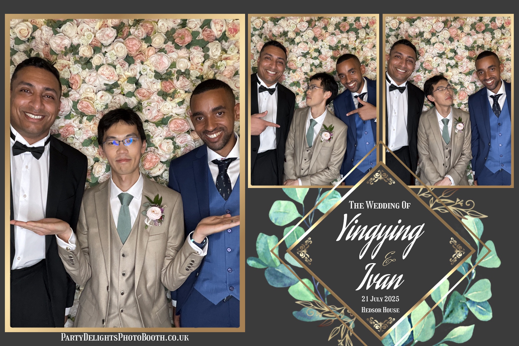 Ying & Ivan's Wedding | View more photos from the event at gallery.partydelightsphotobooth.co.uk/u/PartyDelightsPhotoBooth/Ying-Ivans-Wedding