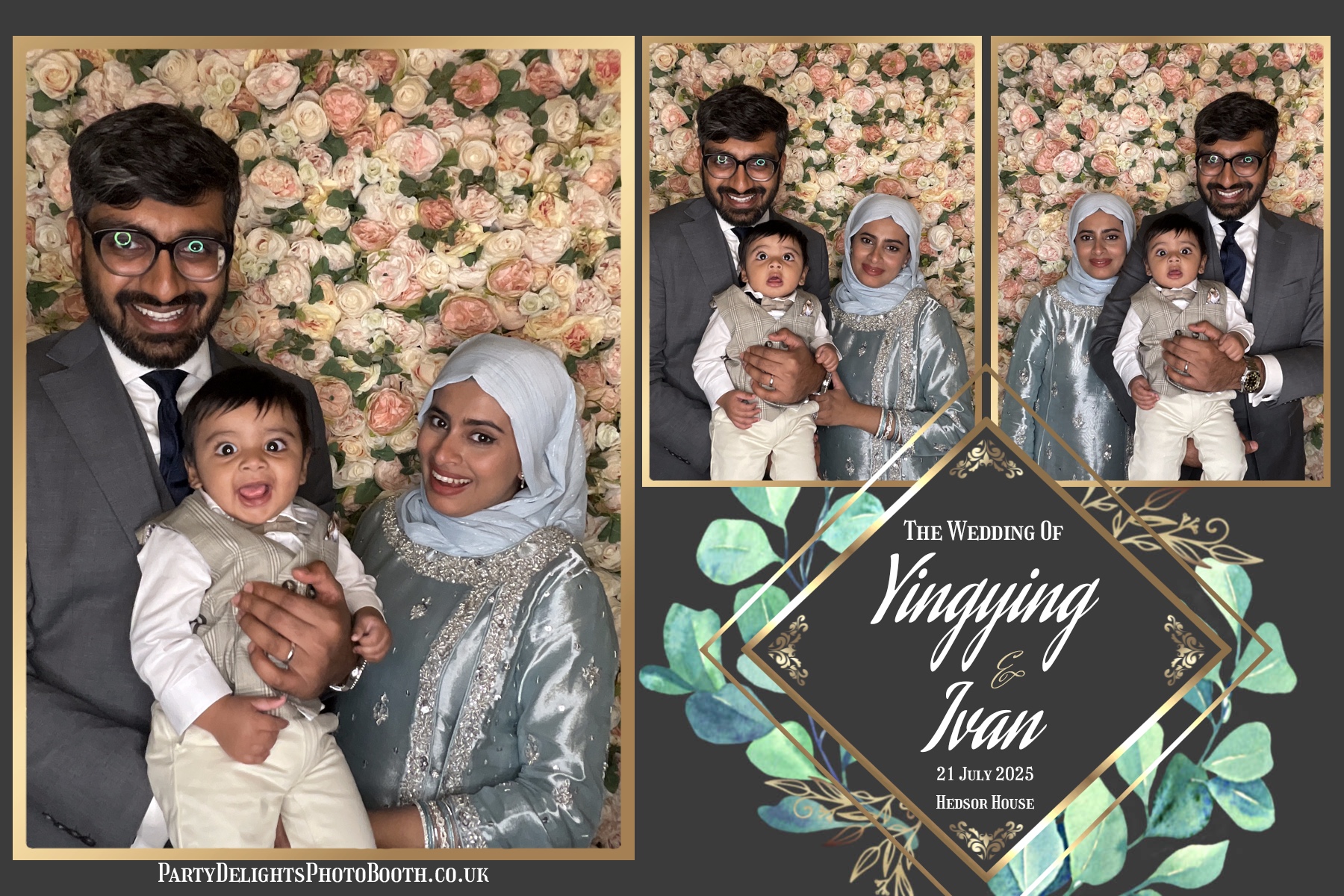 Ying & Ivan's Wedding | View more photos from the event at gallery.partydelightsphotobooth.co.uk/u/PartyDelightsPhotoBooth/Ying-Ivans-Wedding