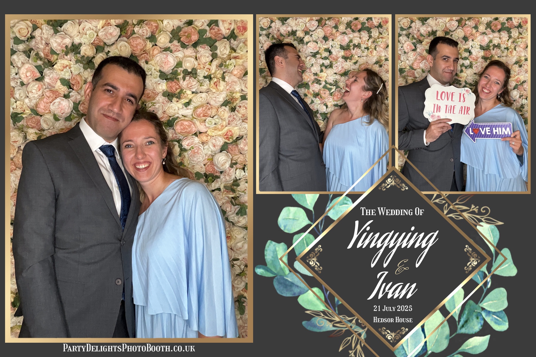 Ying & Ivan's Wedding | View more photos from the event at gallery.partydelightsphotobooth.co.uk/u/PartyDelightsPhotoBooth/Ying-Ivans-Wedding
