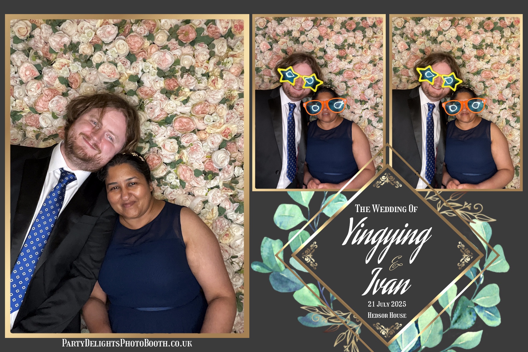 Ying & Ivan's Wedding | View more photos from the event at gallery.partydelightsphotobooth.co.uk/u/PartyDelightsPhotoBooth/Ying-Ivans-Wedding