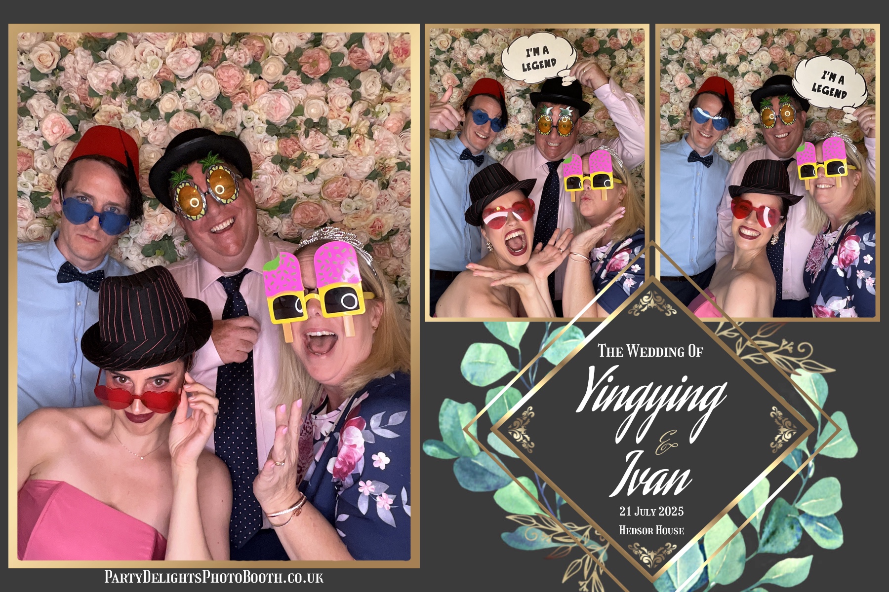 Ying & Ivan's Wedding | View more photos from the event at gallery.partydelightsphotobooth.co.uk/u/PartyDelightsPhotoBooth/Ying-Ivans-Wedding