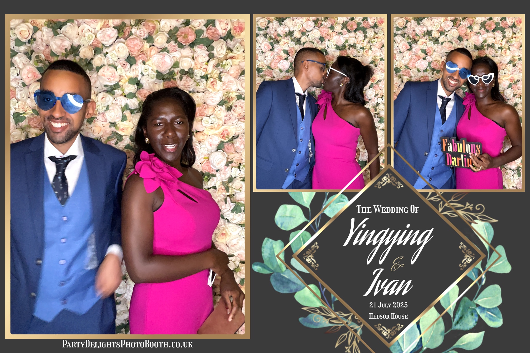 Ying & Ivan's Wedding | View more photos from the event at gallery.partydelightsphotobooth.co.uk/u/PartyDelightsPhotoBooth/Ying-Ivans-Wedding