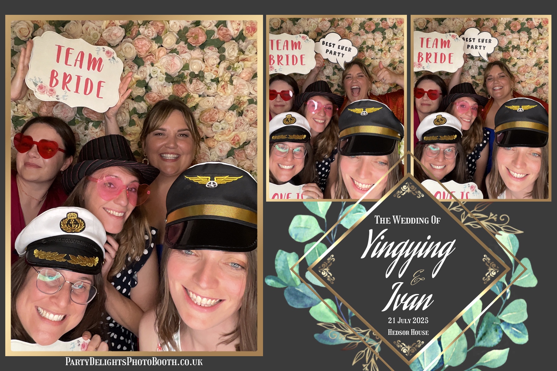 Ying & Ivan's Wedding | View more photos from the event at gallery.partydelightsphotobooth.co.uk/u/PartyDelightsPhotoBooth/Ying-Ivans-Wedding