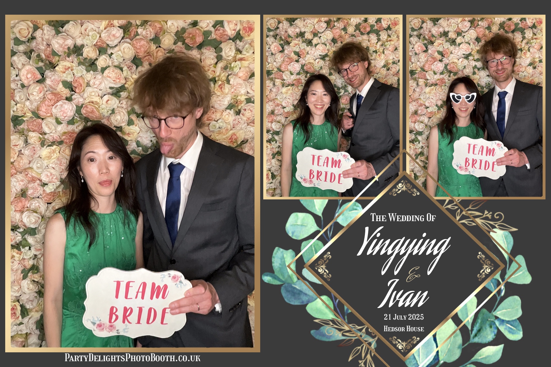 Ying & Ivan's Wedding | View more photos from the event at gallery.partydelightsphotobooth.co.uk/u/PartyDelightsPhotoBooth/Ying-Ivans-Wedding