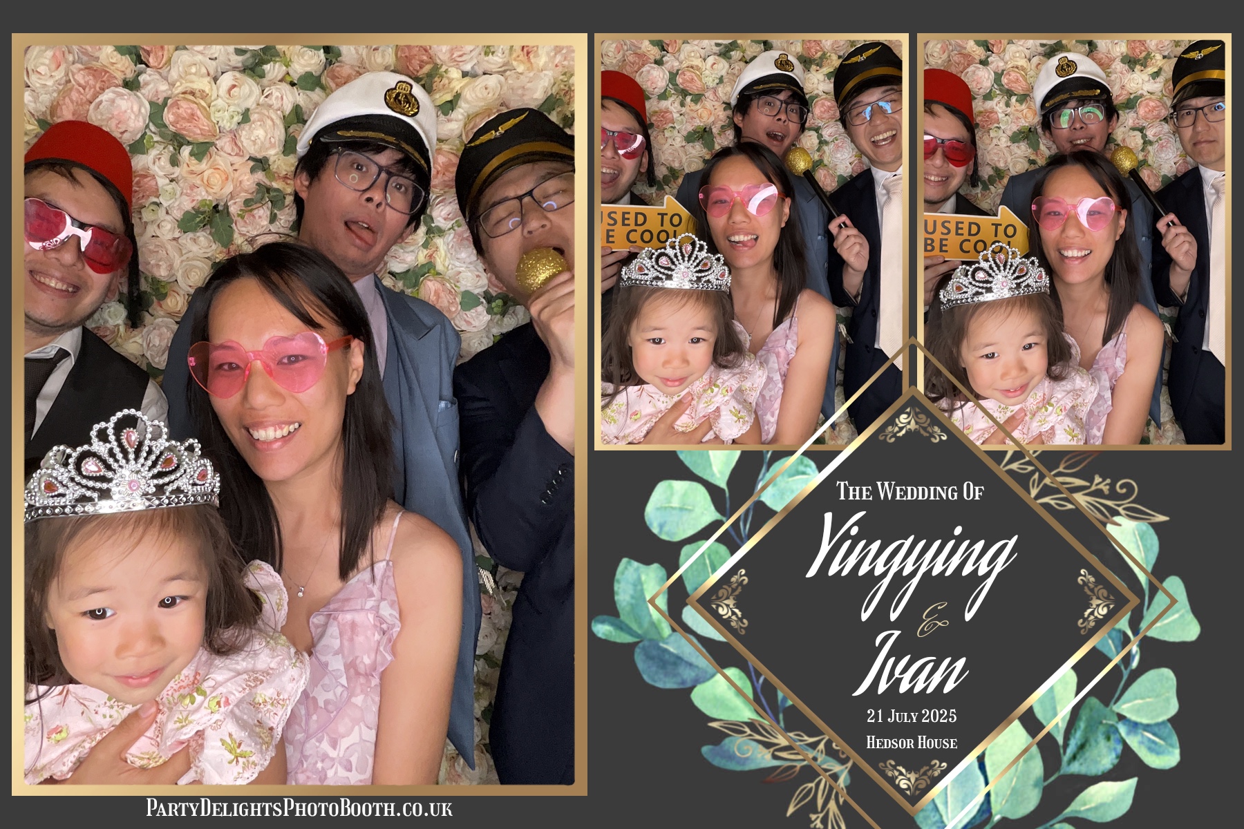 Ying & Ivan's Wedding | View more photos from the event at gallery.partydelightsphotobooth.co.uk/u/PartyDelightsPhotoBooth/Ying-Ivans-Wedding