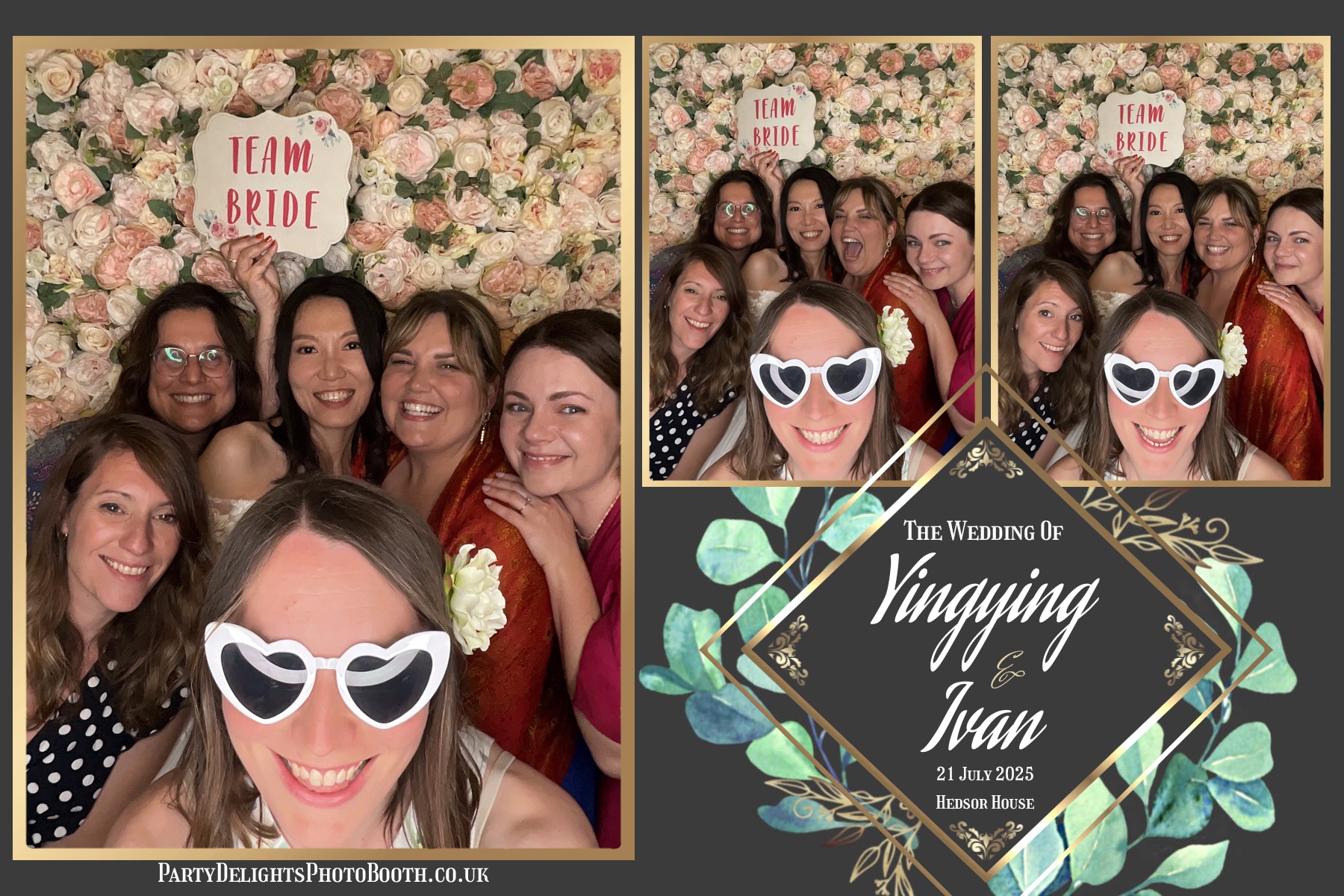 Ying & Ivan's Wedding | View more photos from the event at gallery.partydelightsphotobooth.co.uk/u/PartyDelightsPhotoBooth/Ying-Ivans-Wedding