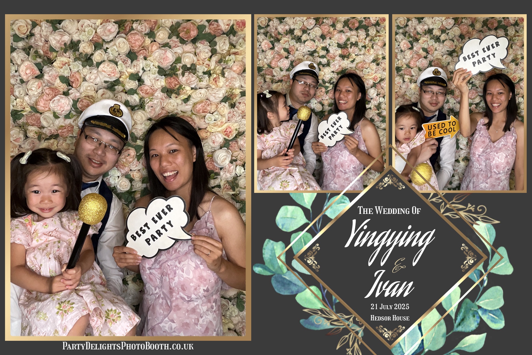 Ying & Ivan's Wedding | View more photos from the event at gallery.partydelightsphotobooth.co.uk/u/PartyDelightsPhotoBooth/Ying-Ivans-Wedding