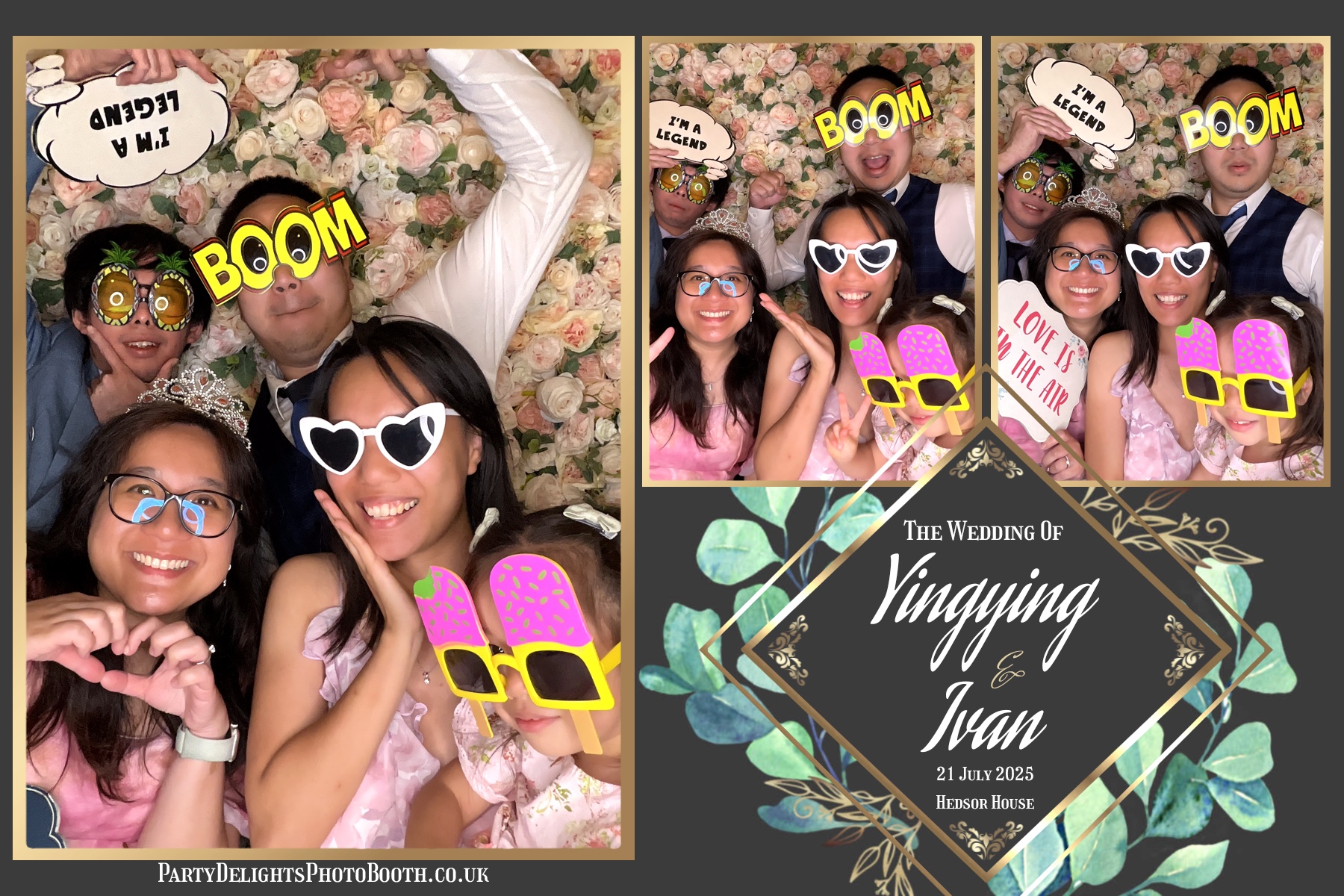 Ying & Ivan's Wedding | View more photos from the event at gallery.partydelightsphotobooth.co.uk/u/PartyDelightsPhotoBooth/Ying-Ivans-Wedding