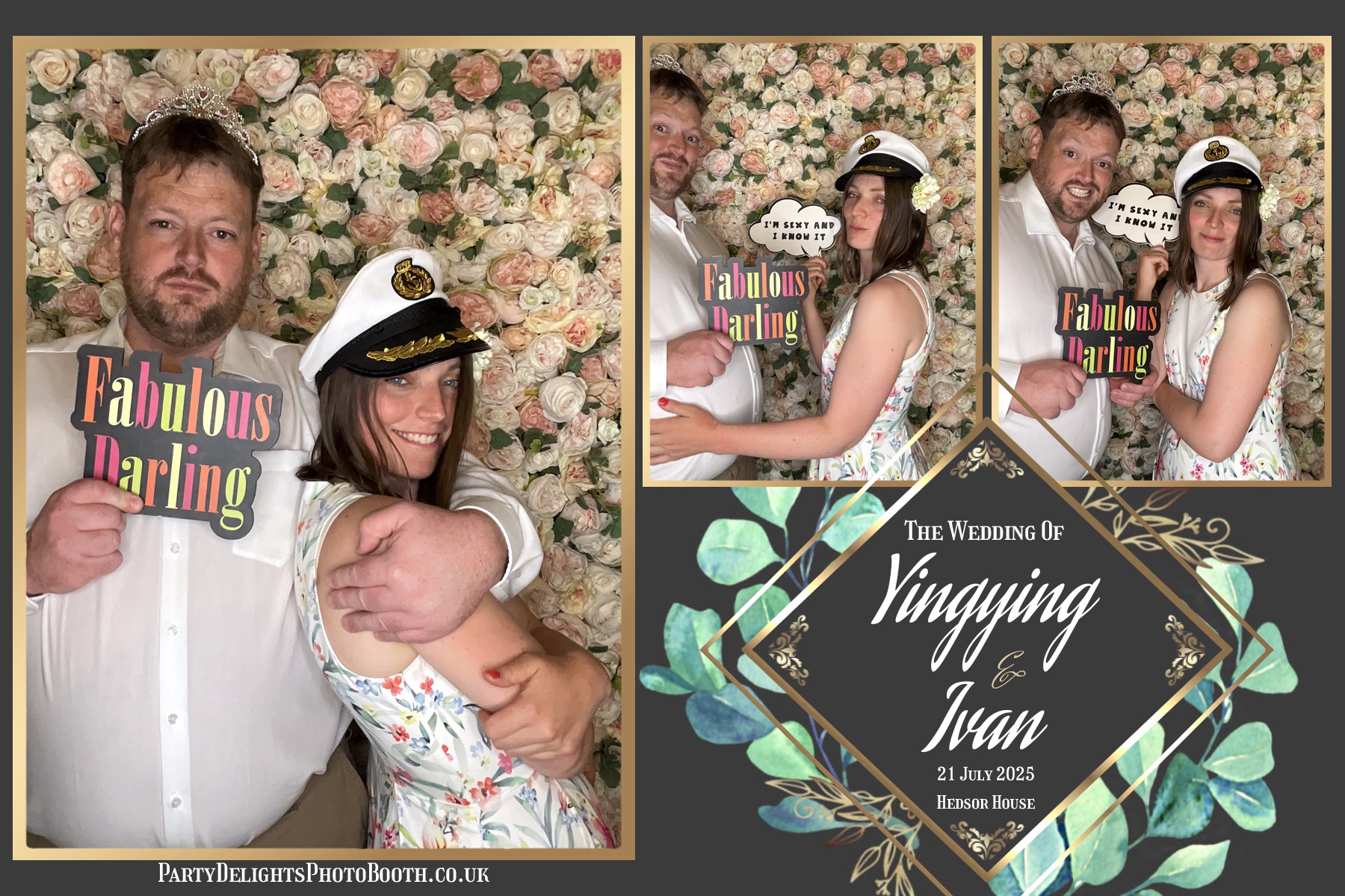 Ying & Ivan's Wedding | View more photos from the event at gallery.partydelightsphotobooth.co.uk/u/PartyDelightsPhotoBooth/Ying-Ivans-Wedding