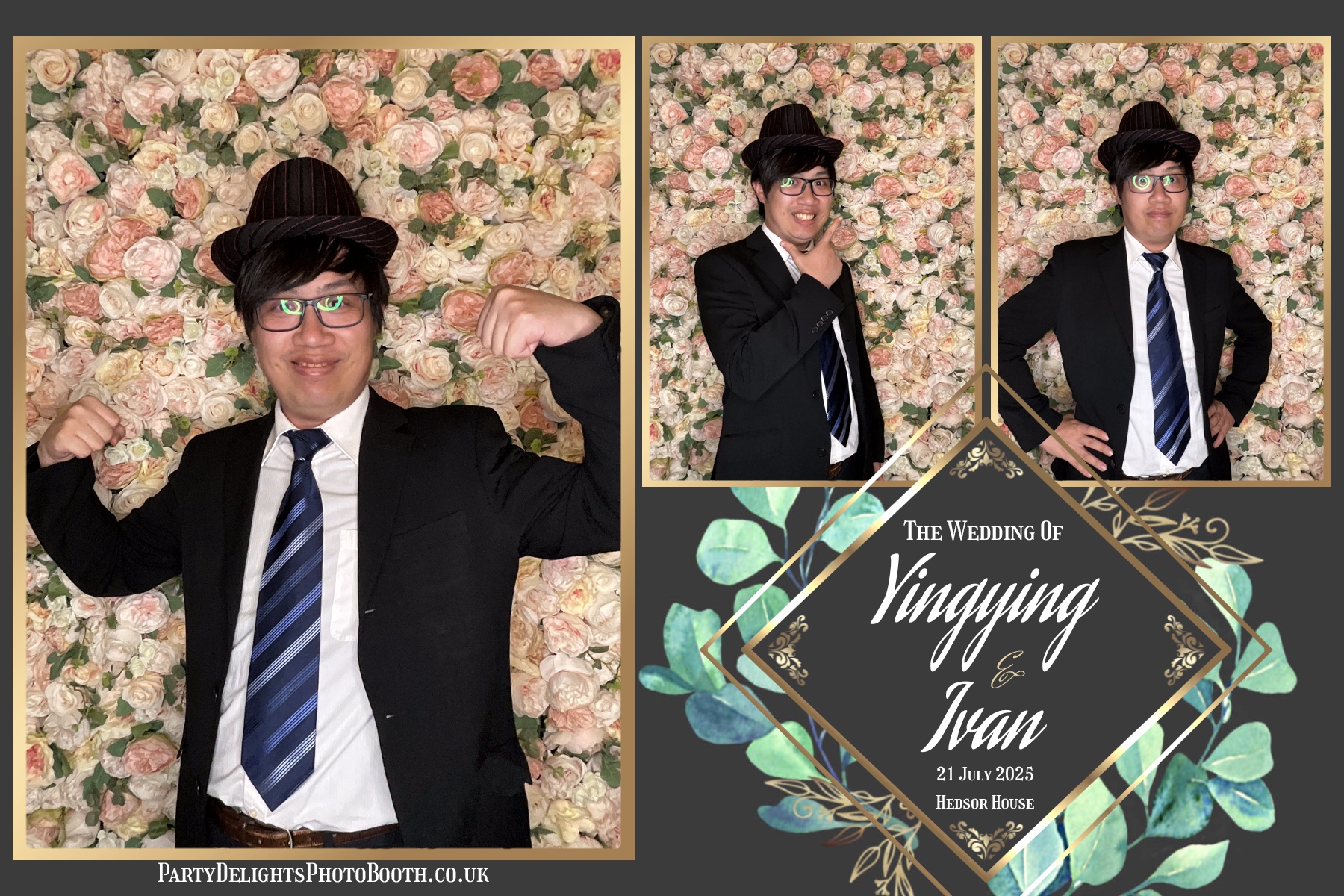 Ying & Ivan's Wedding | View more photos from the event at gallery.partydelightsphotobooth.co.uk/u/PartyDelightsPhotoBooth/Ying-Ivans-Wedding