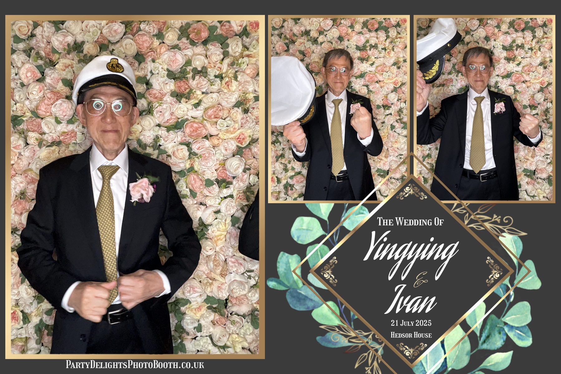 Ying & Ivan's Wedding | View more photos from the event at gallery.partydelightsphotobooth.co.uk/u/PartyDelightsPhotoBooth/Ying-Ivans-Wedding