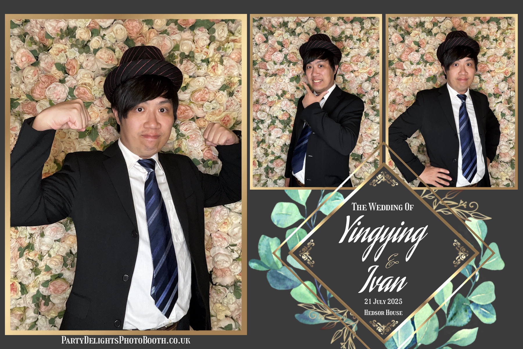 Ying & Ivan's Wedding | View more photos from the event at gallery.partydelightsphotobooth.co.uk/u/PartyDelightsPhotoBooth/Ying-Ivans-Wedding